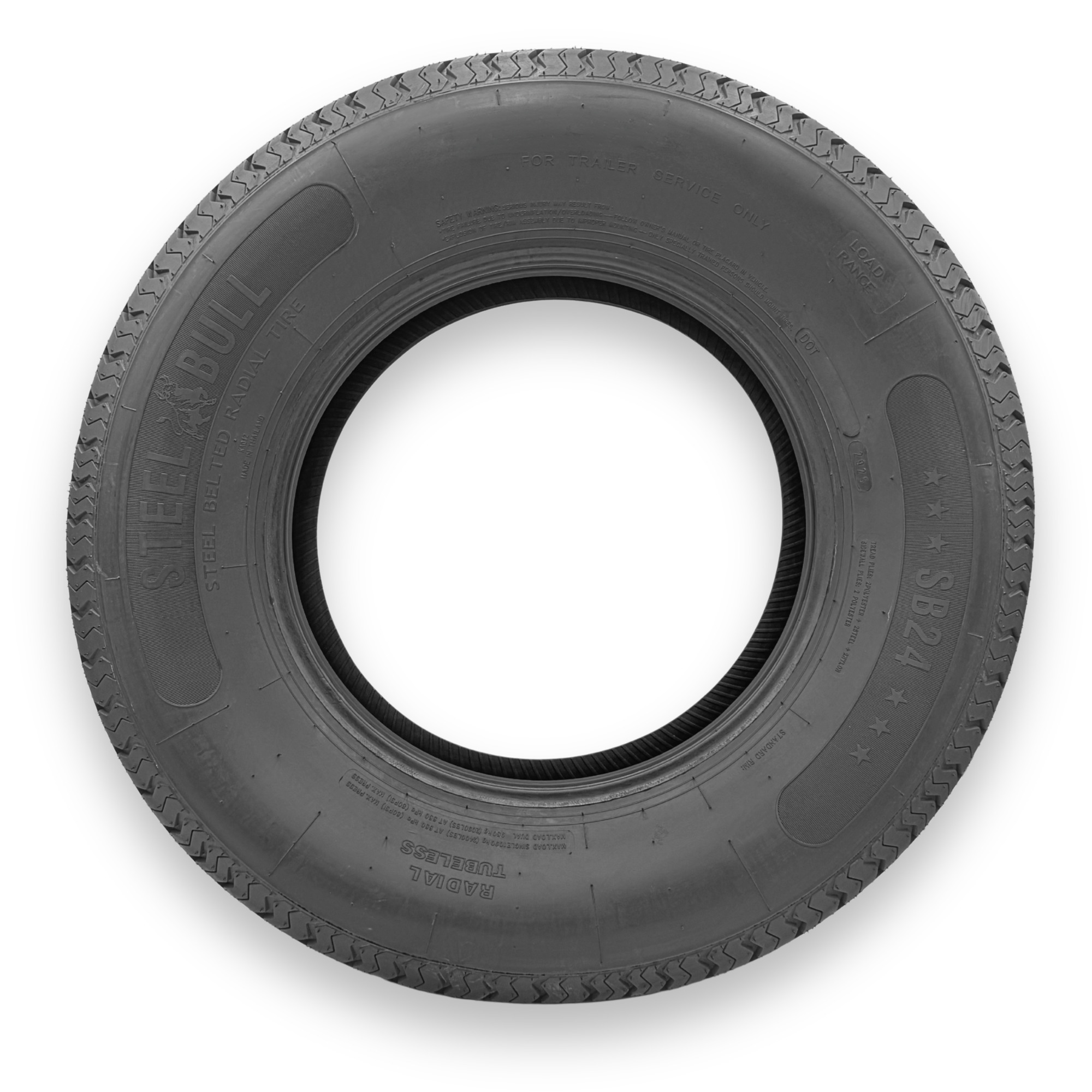 SteelBull ST225/75R15 Highway Rib 10 Ply TL Tire