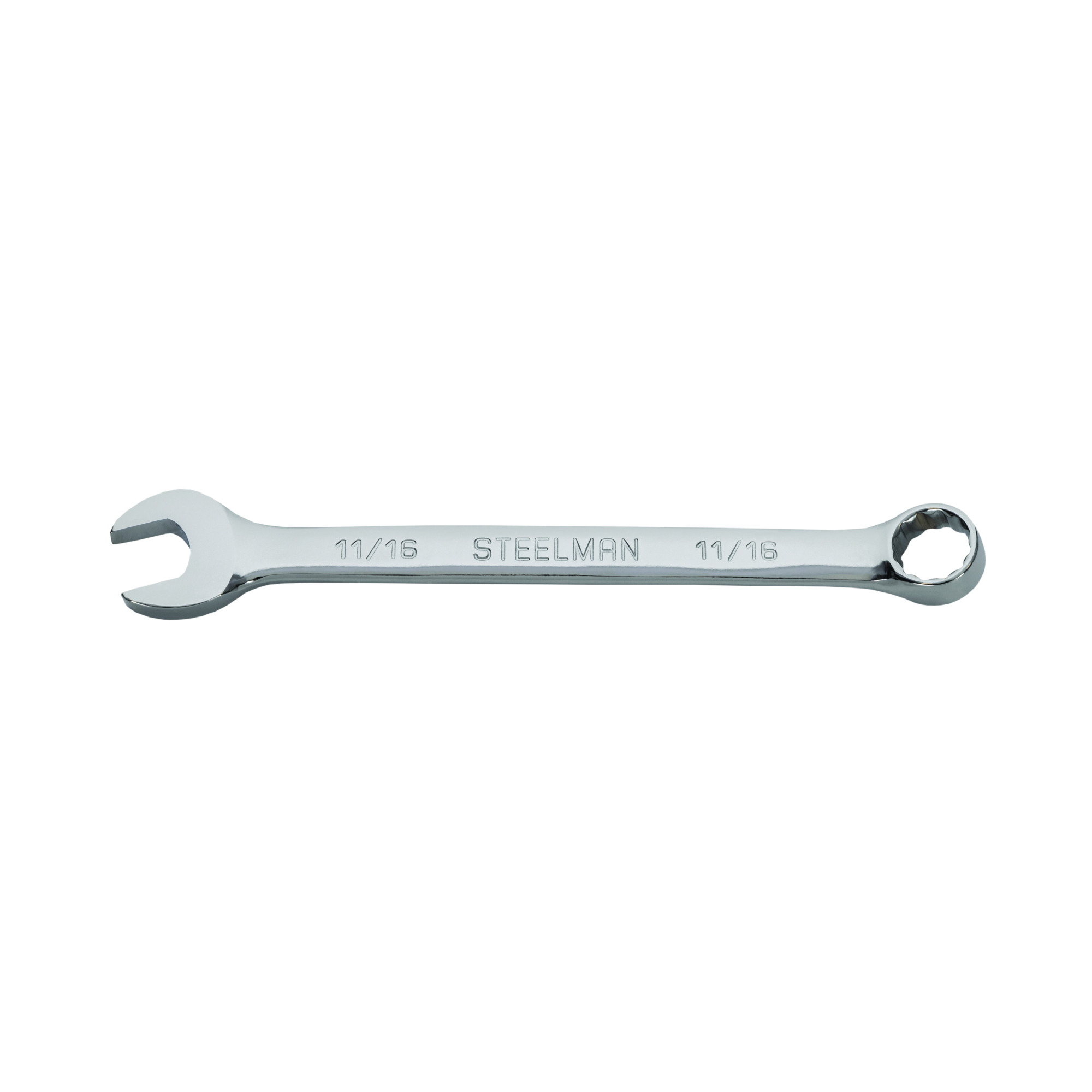 STEELMAN 11/16-Inch Combination Wrench, 12-Point Box End, Model# 82554