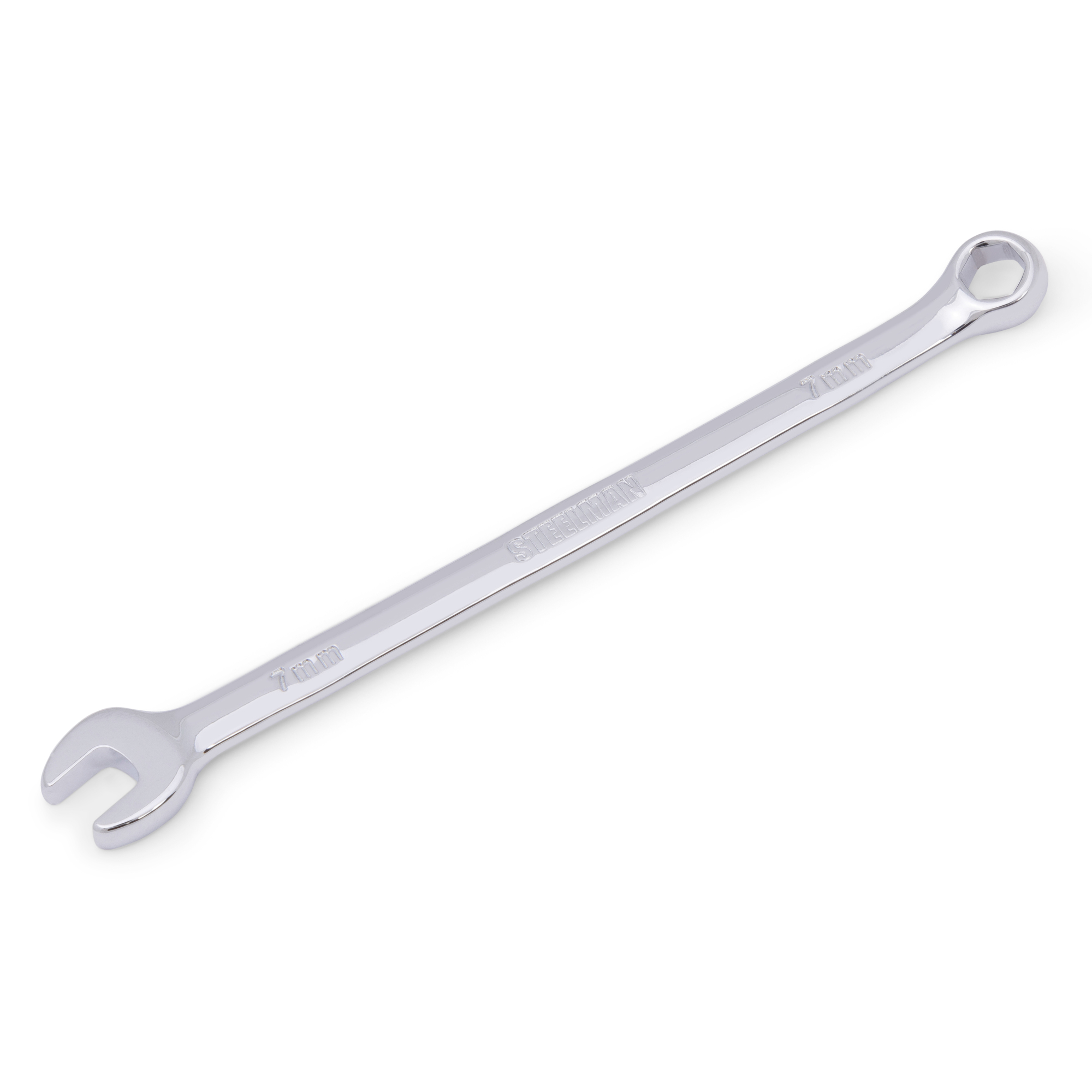 STEELMAN 7mm Combination Wrench with 6-Point Box End, Model# 78332