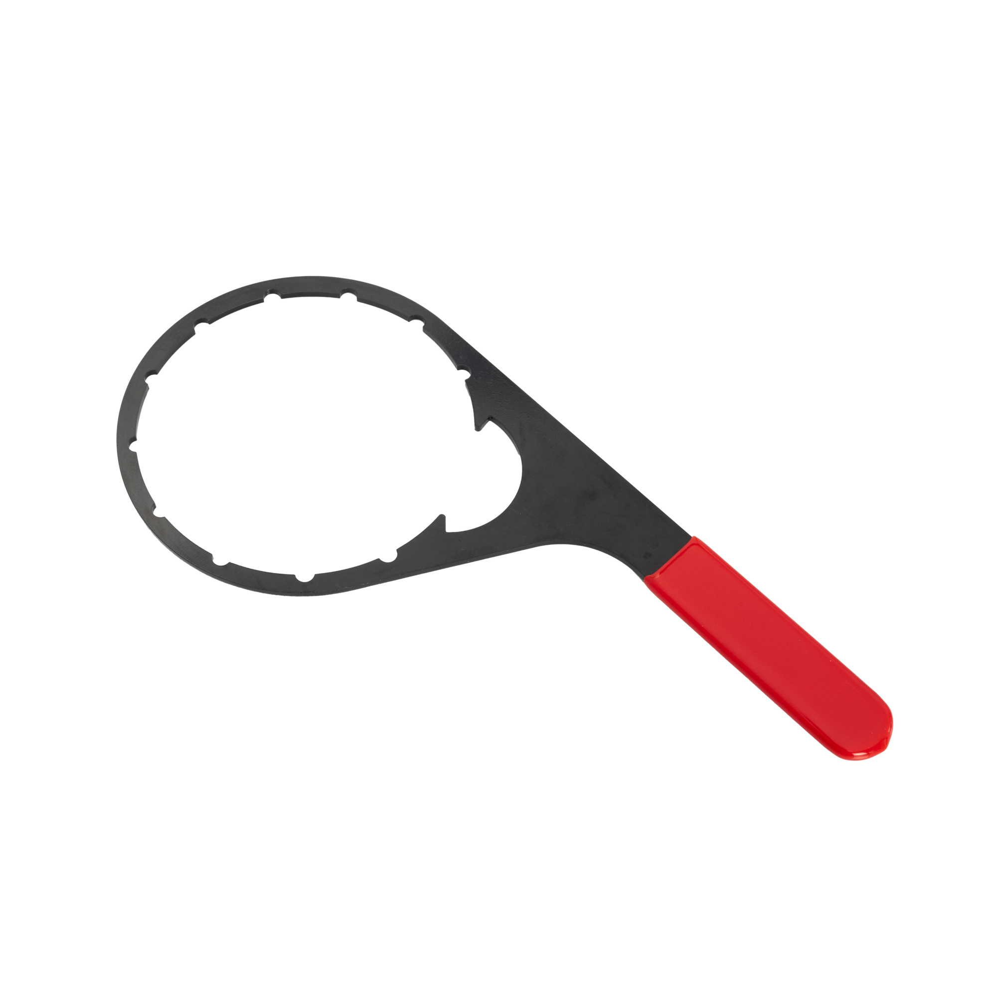 STEELMAN Diesel Fuel Filter Wrench for use with PACCAR Fuel Filters, Black and Red, Model# 61249