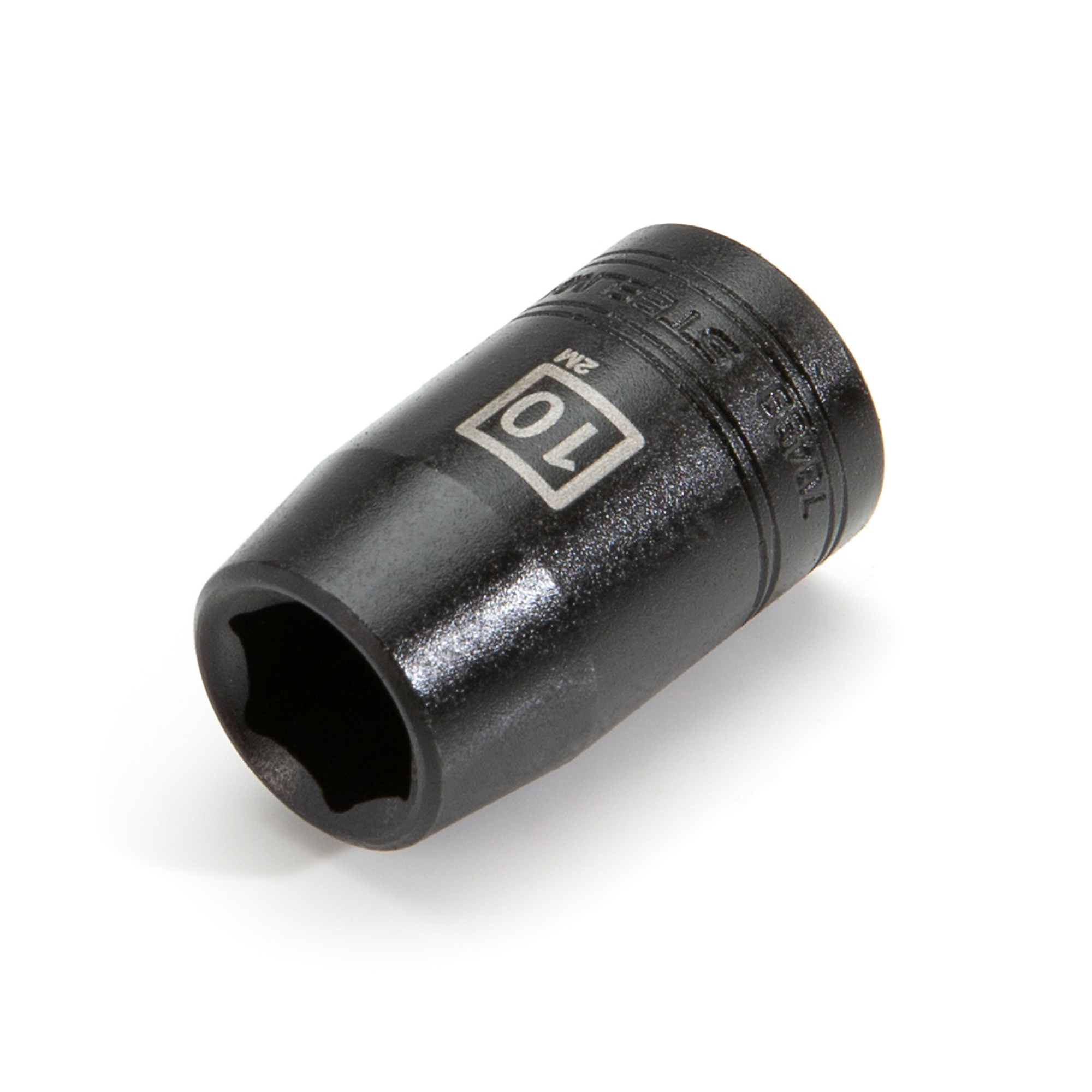 STEELMAN 3/8-Inch Drive x 10mm 6-Point Impact Socket, Model# 78489