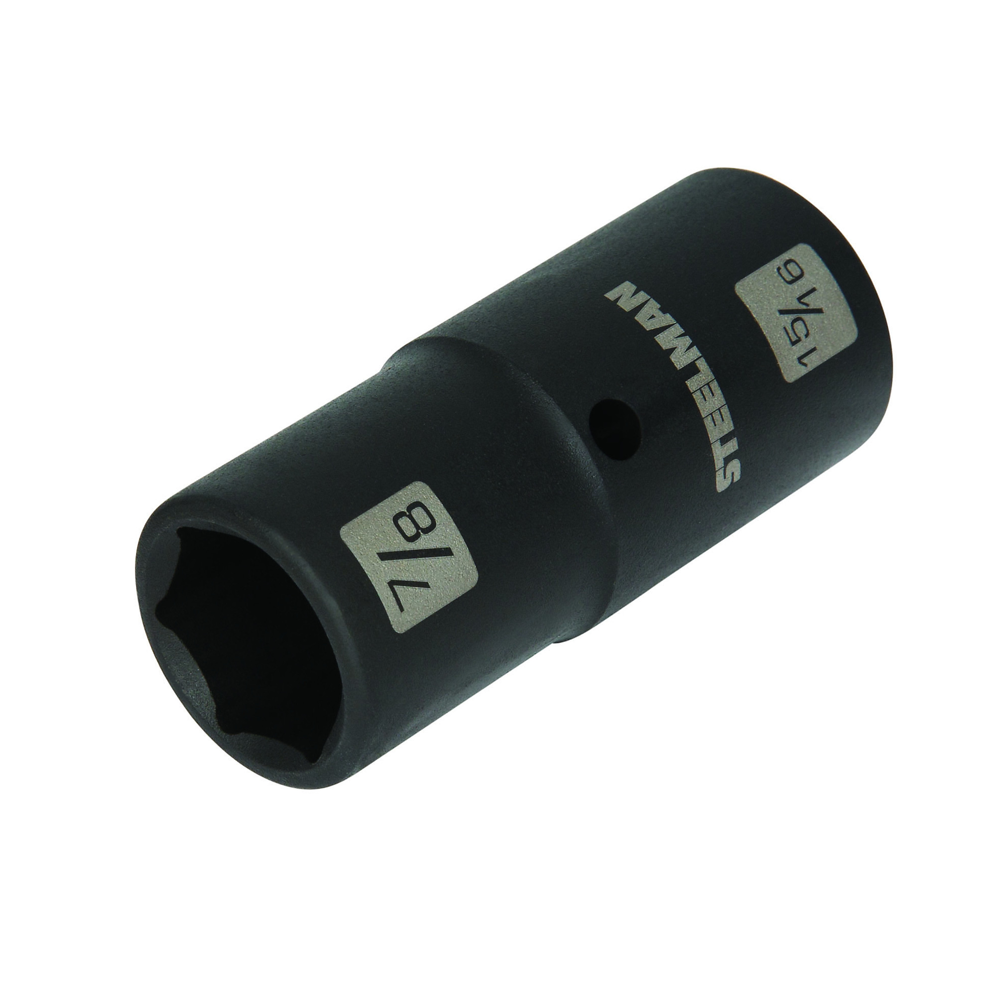 STEELMAN 1/2-Inch Drive 6-Point Impact Flip Socket, 7/8-Inch x 15/16-Inch, Model# 99563