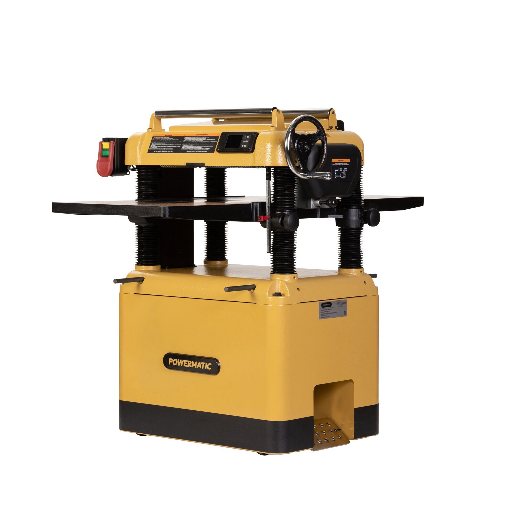 209BHH-3, 20-Inch Planer, Helical Cutterhead, 5 HP, 3PH, 230V460V