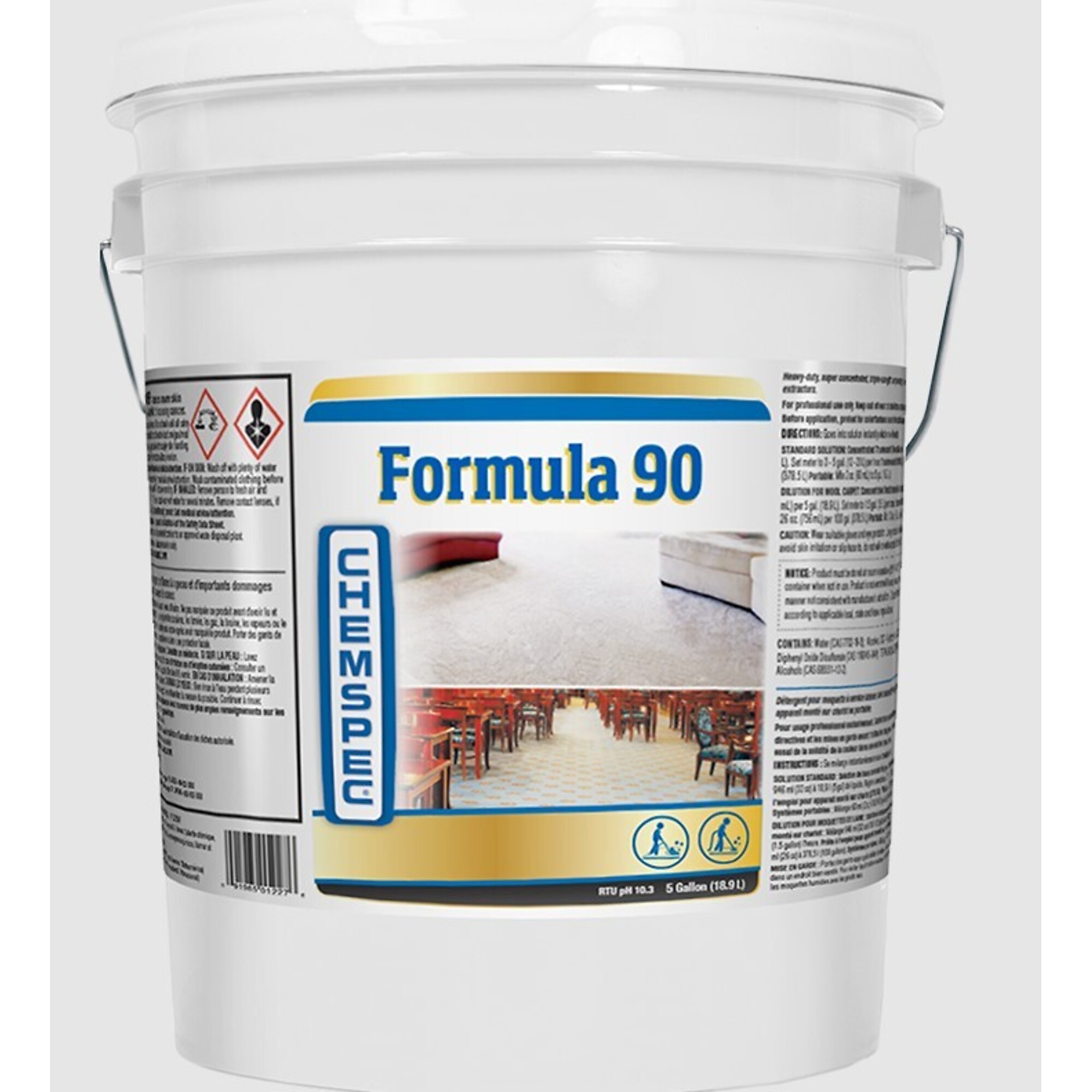 CHEMSPEC, Formula 90 One 5 gal. / 18.9 L pail, Model # 106595