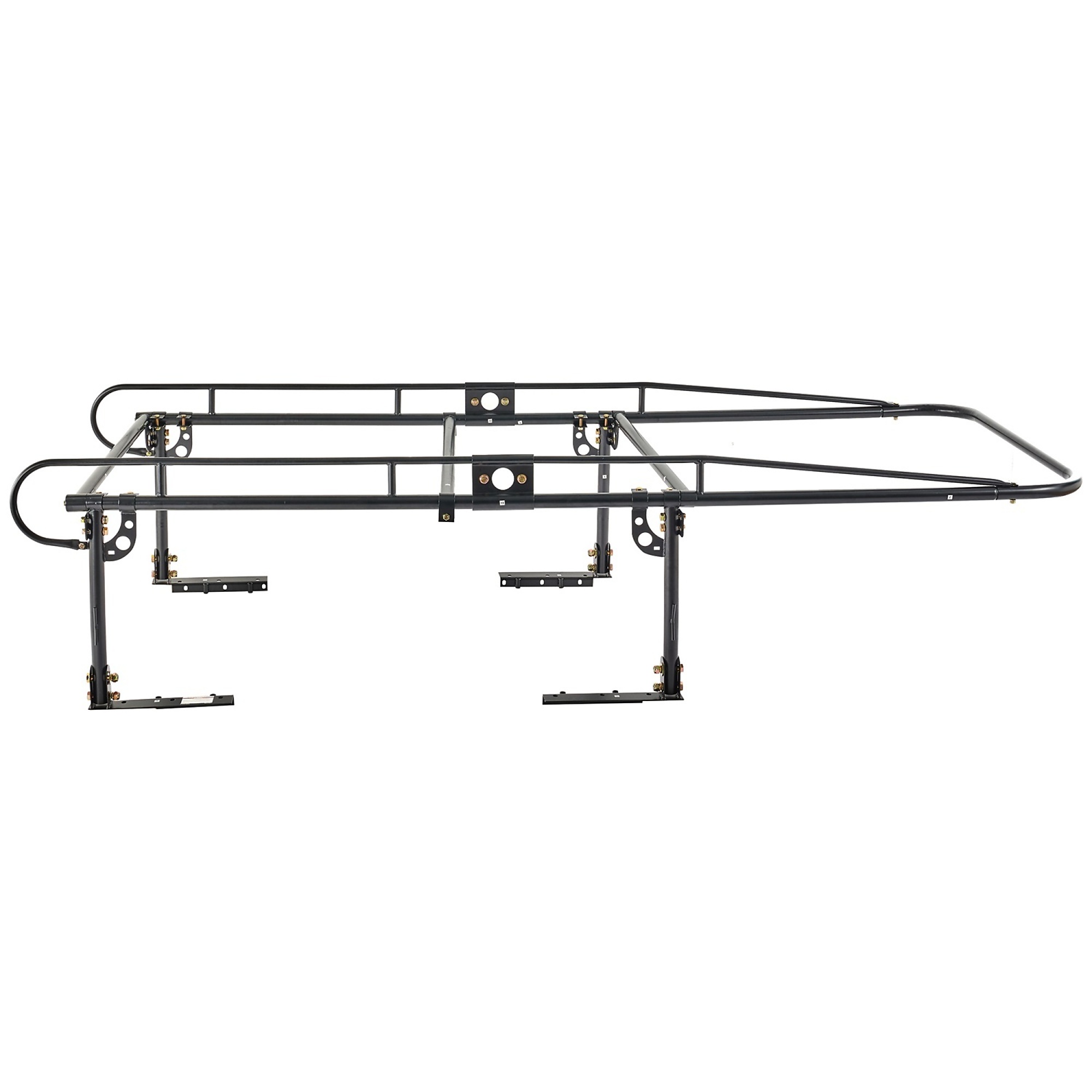 800 lbs. Universal Steel Adjustable Truck Bed Rack in Black