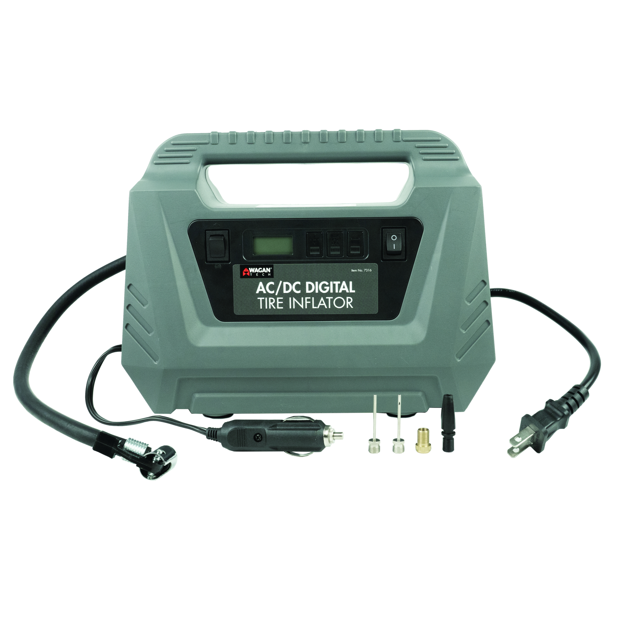 Wagan AC/DC Digital Tire Inflator, EL7316