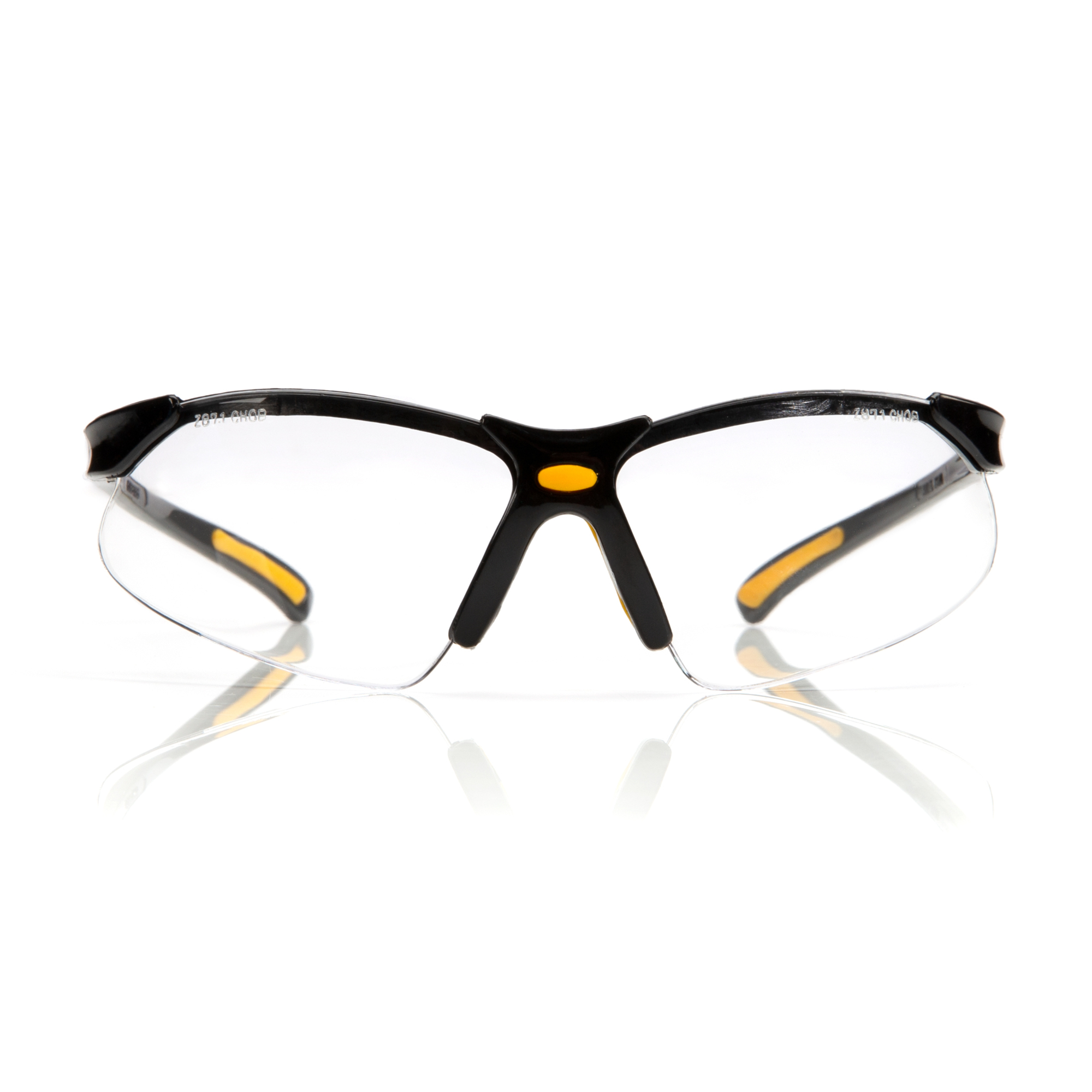 STEELMAN Clear Lens Impact Resistant Safety Glasses, Model# 96717