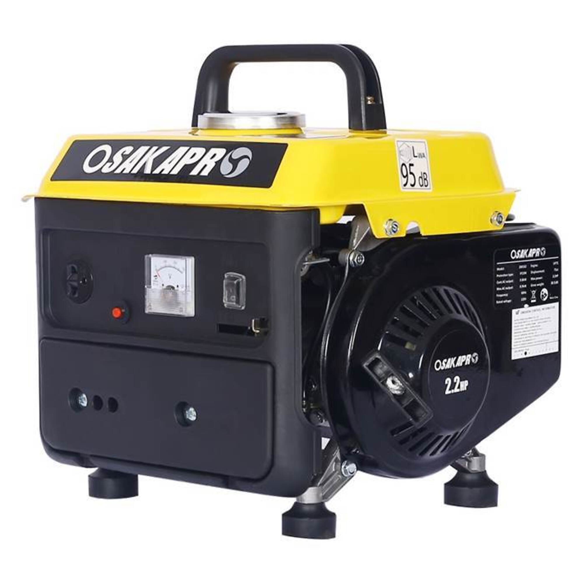 Light-Weight Gas-Powered Generator, 71cc 2-stroke, EPA Compliant, BAC-W46540522