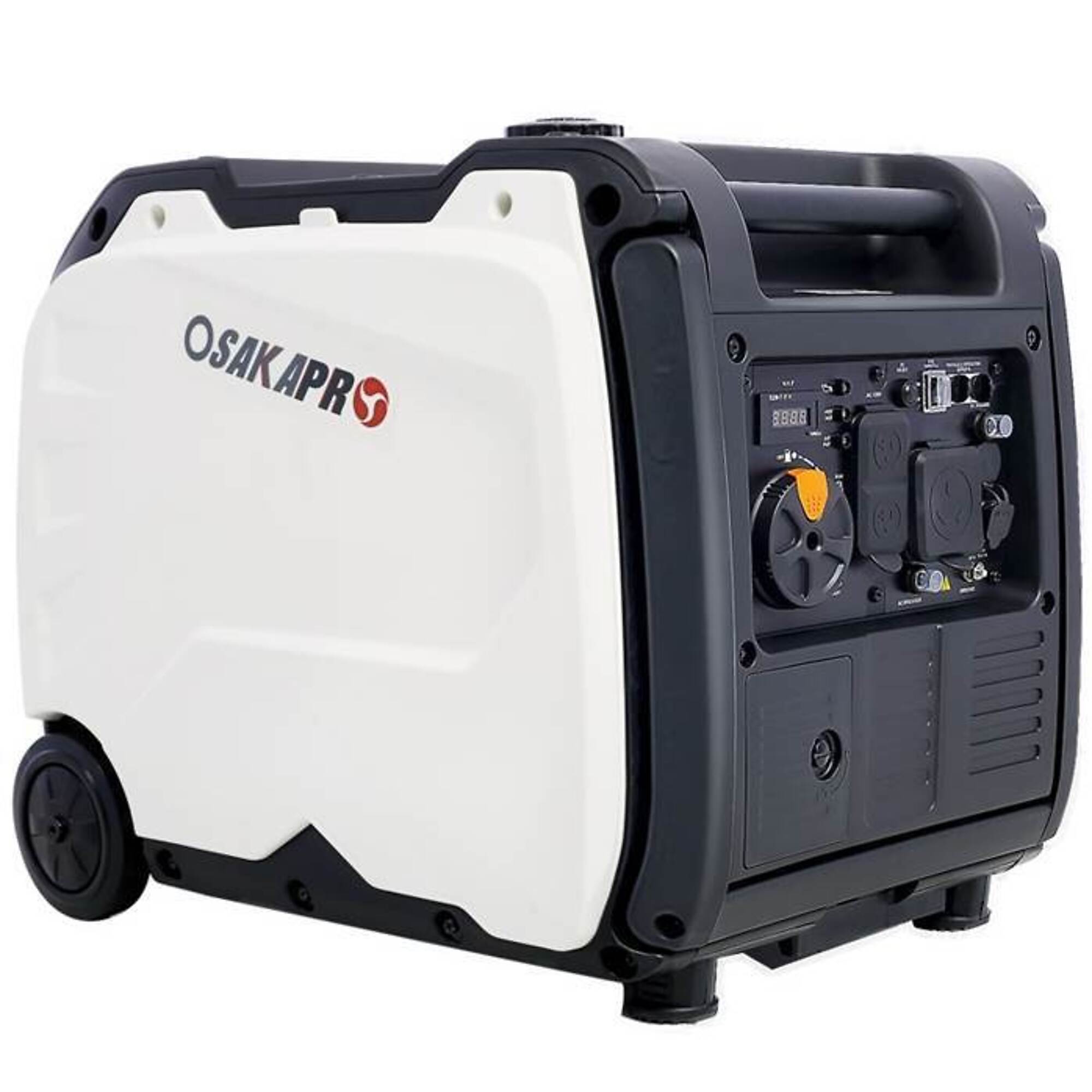 Portable 4-Stroke Inverter Generator w/Electric Start, 4500W, 212cc, EPA compliant, BAC-W46560431