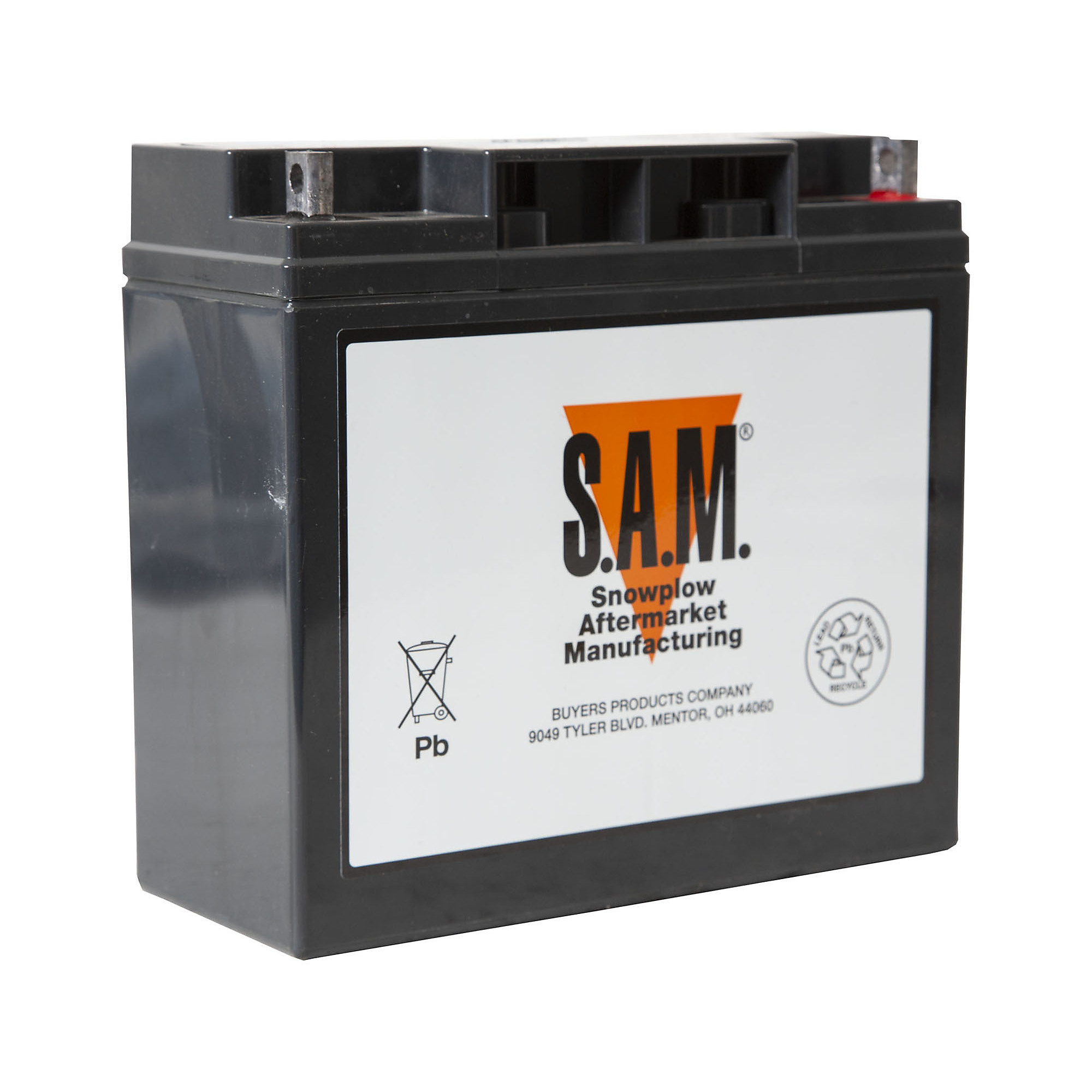 Buyers Products Replacement Universal 12V Battery, Model # 1410717