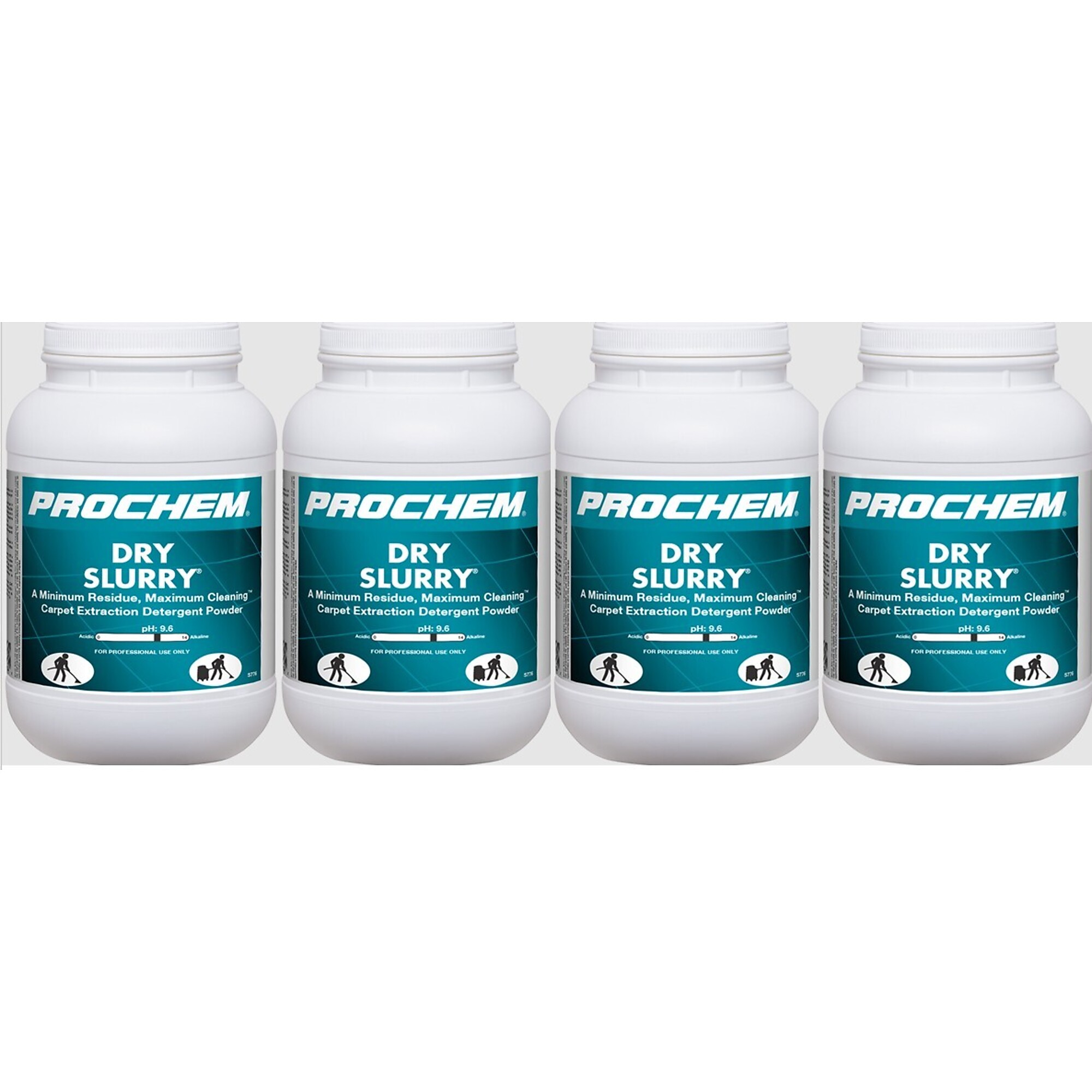 PROCHEM, S776 DRY SLURRY Four 6 lb. / 2.72 kg jars Model # 112184.