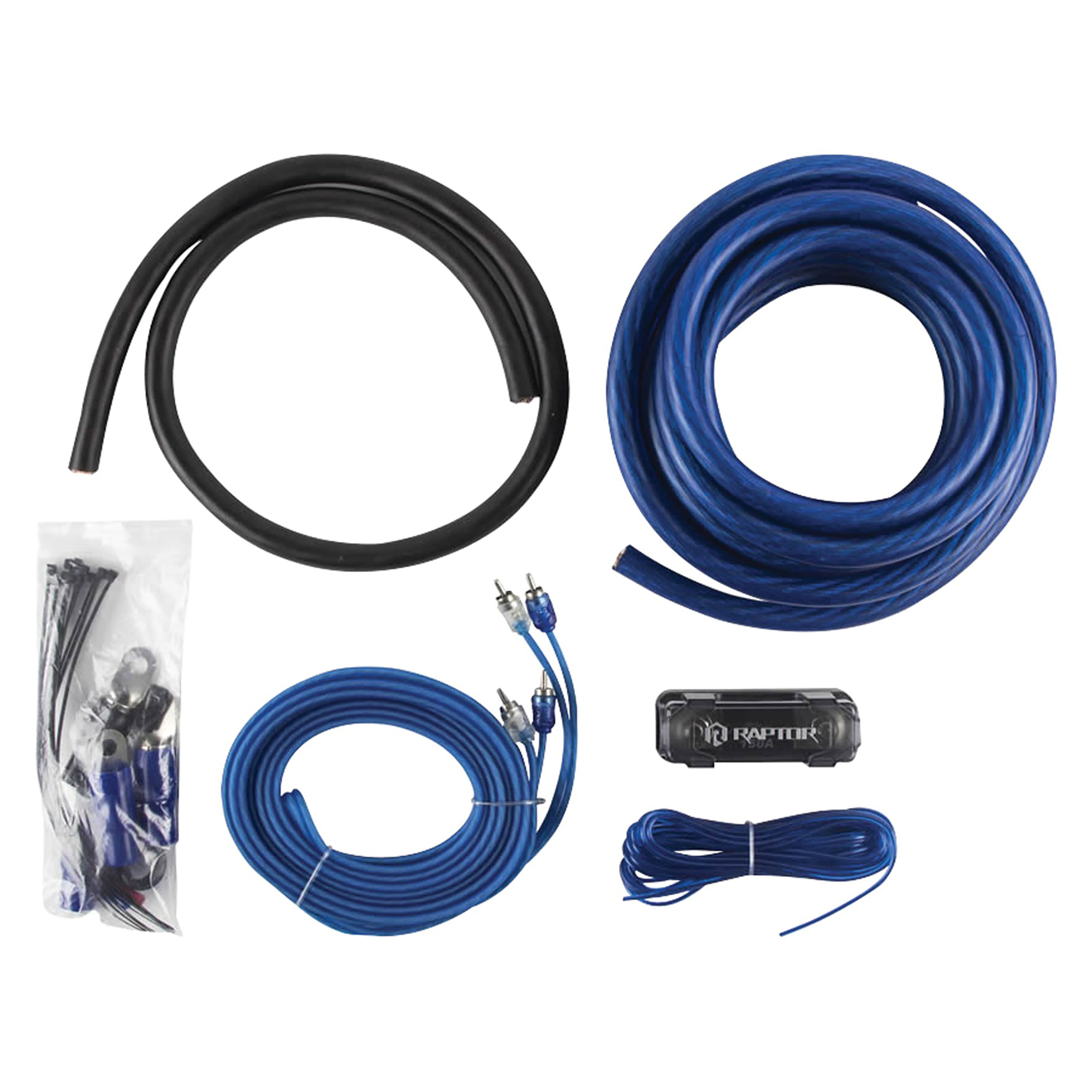 Raptor Bulk Series R2 1/0-Gauge Amp Installation Kit