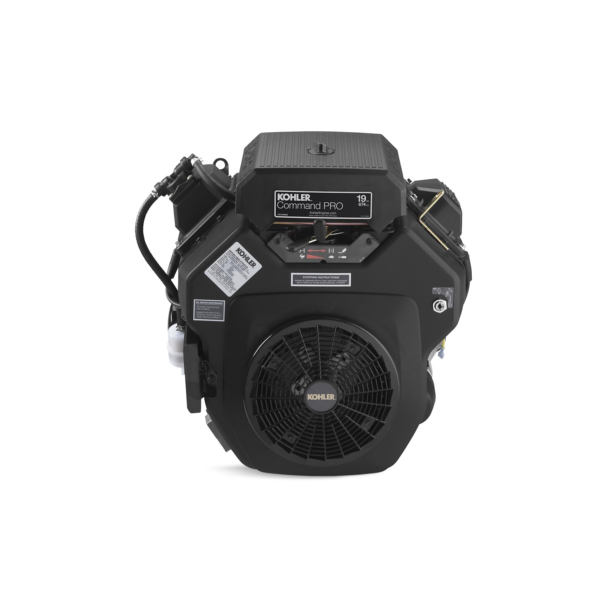 Kohler Horizontal gas Engine, 19 HP Basic engine