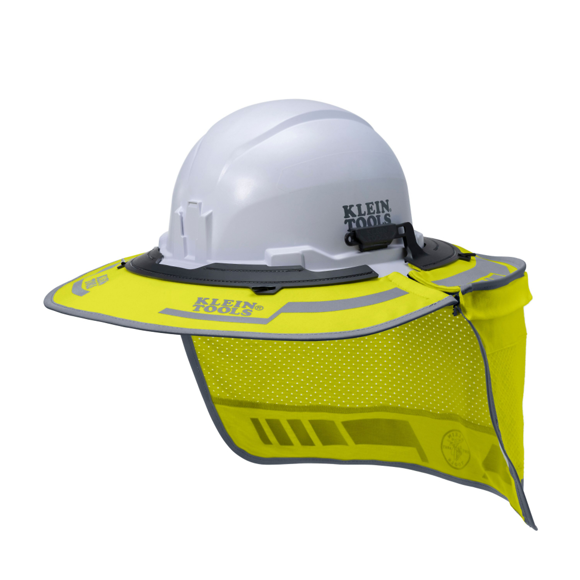 Flame-Resistant Full-Brim Sombrero, High-Visibility Yellow, Klein Tools Model# FR03010HIVIS