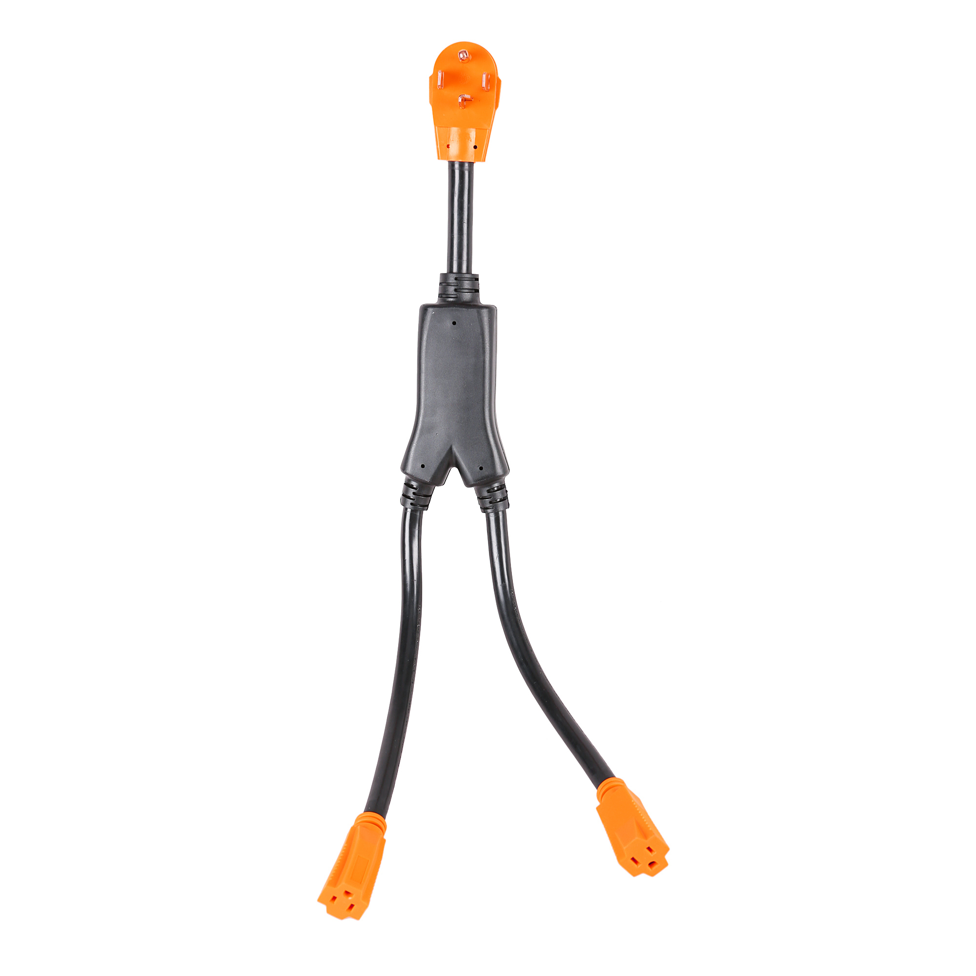 Power Sentry 30A Y-Adapter, 125/250V, 14-30P to (2) Outlets 5-15R