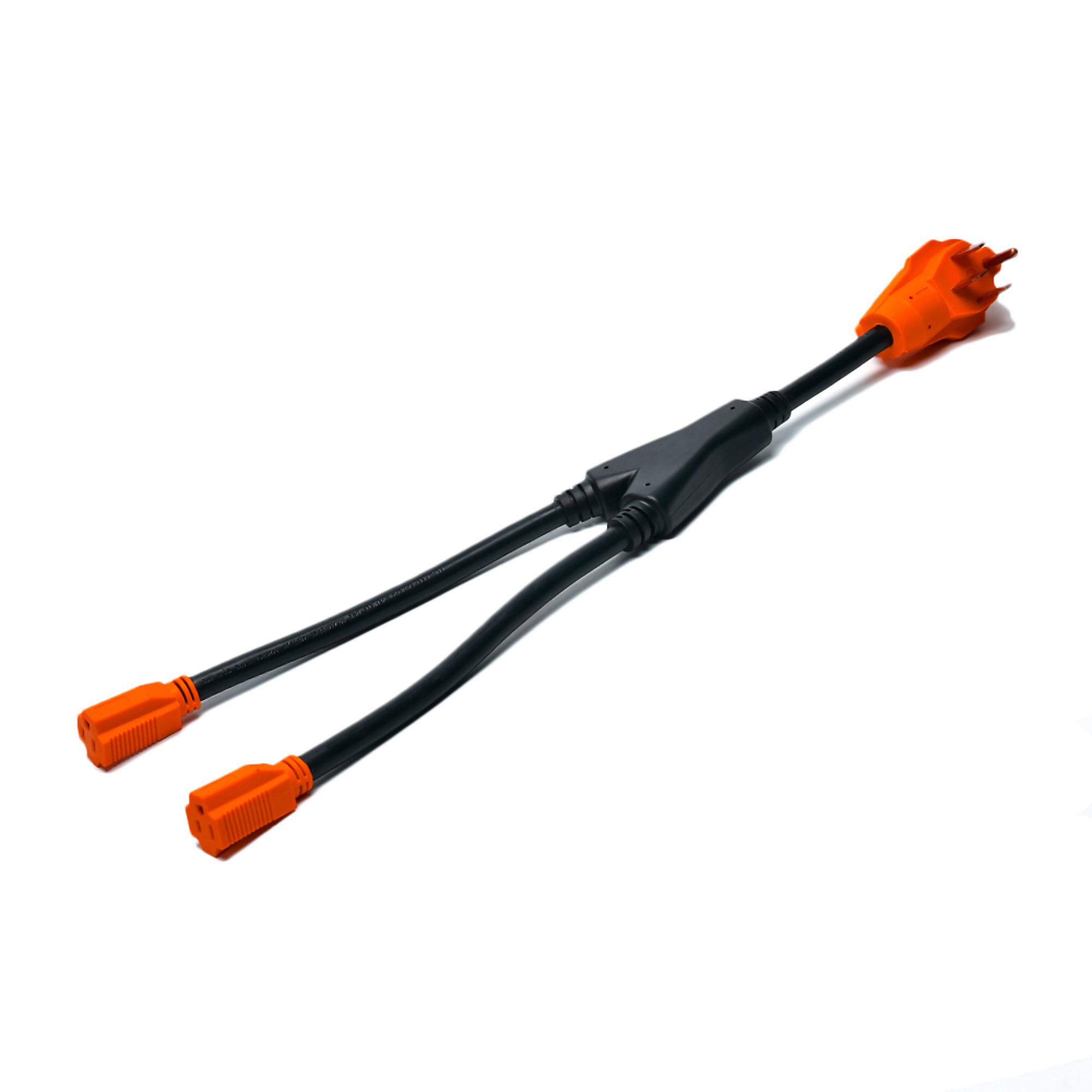 Power Sentry 50A Y-Adapter, 125/250V, 14-50P to (2) 5-15R Female Connector