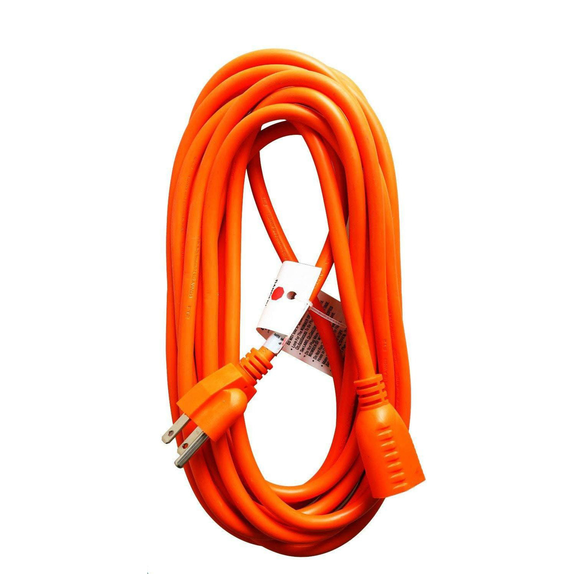 Power Sentry Outdoor Extension Cord — 15ft., Orange, Model# EX07166-15