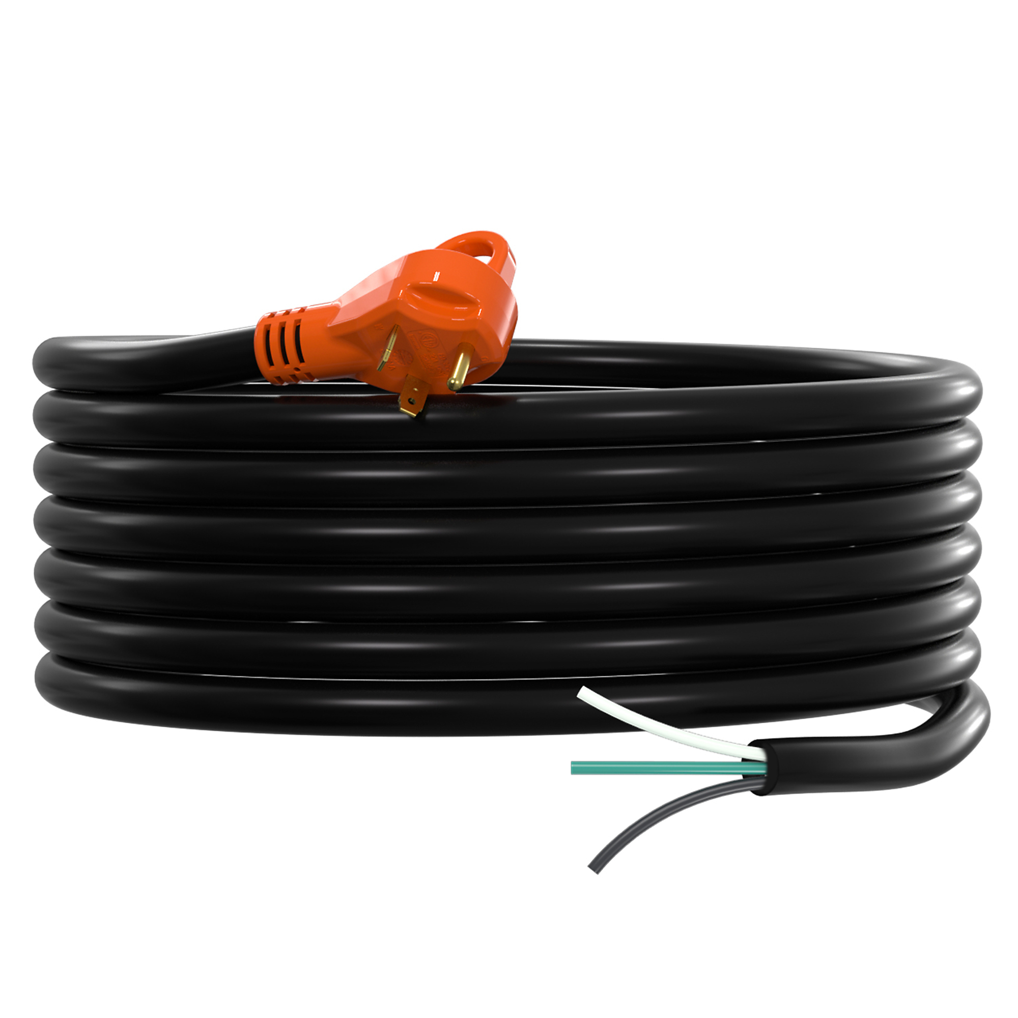 Power Sentry 30' 30A RV Cord with 6" Loose Ends