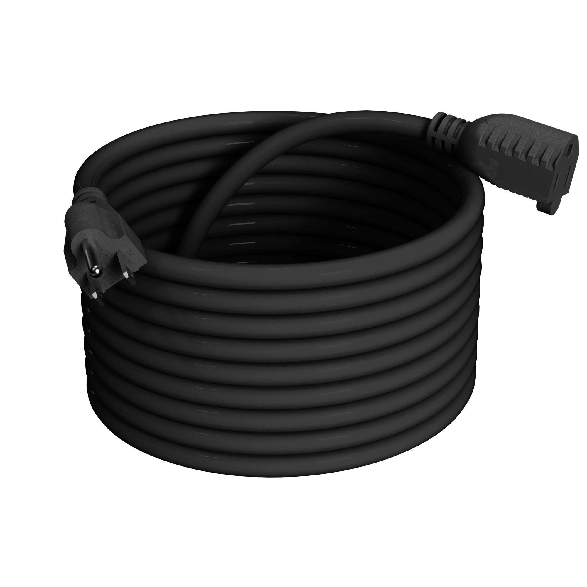 Power Sentry 100' Black Outdoor Extension Cord
