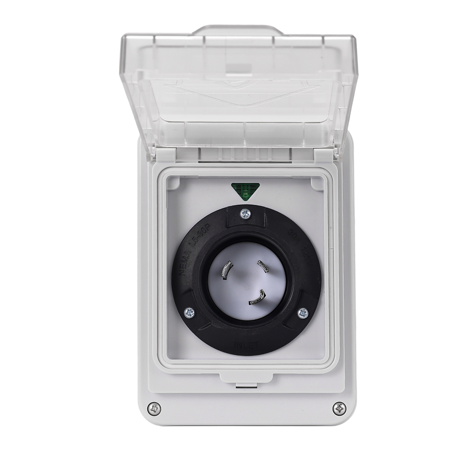 Power Sentry 30A Never-Rust Plastic Inlet Box L14-30P