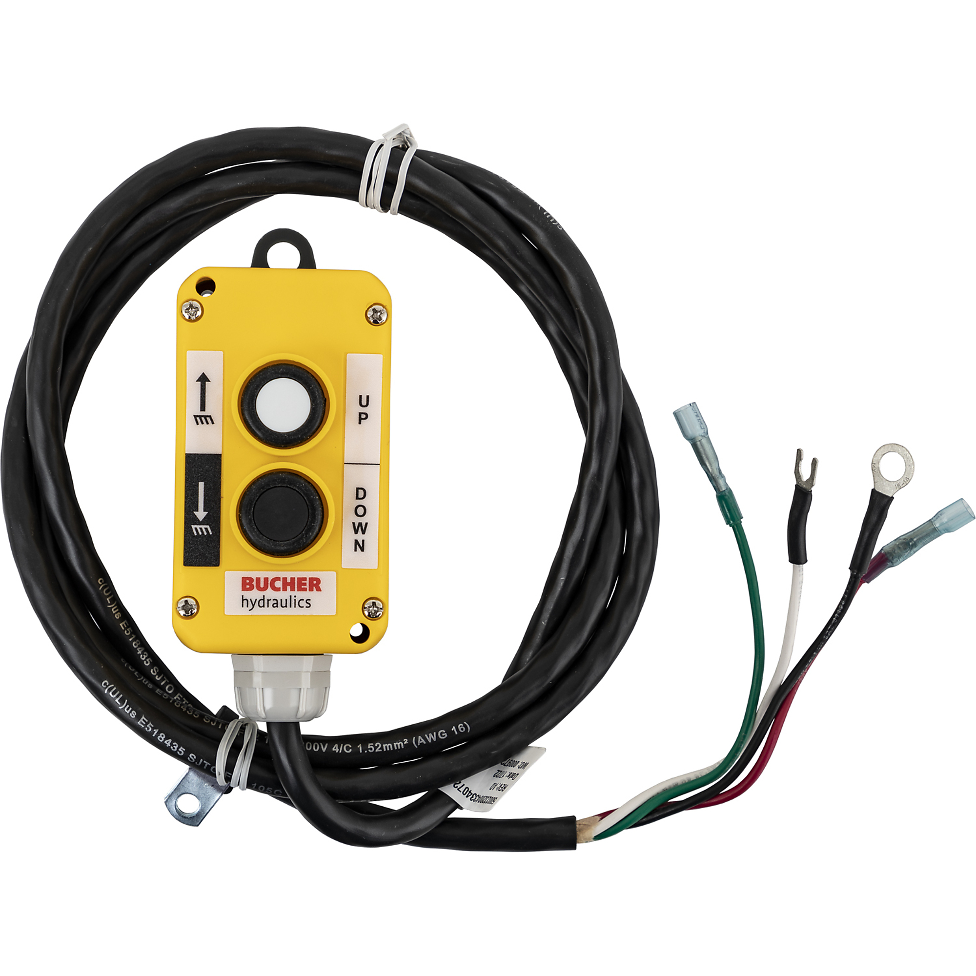 Buyers Products Control Box with 4 Wire 2 Cord and Clamp  Model # 17008