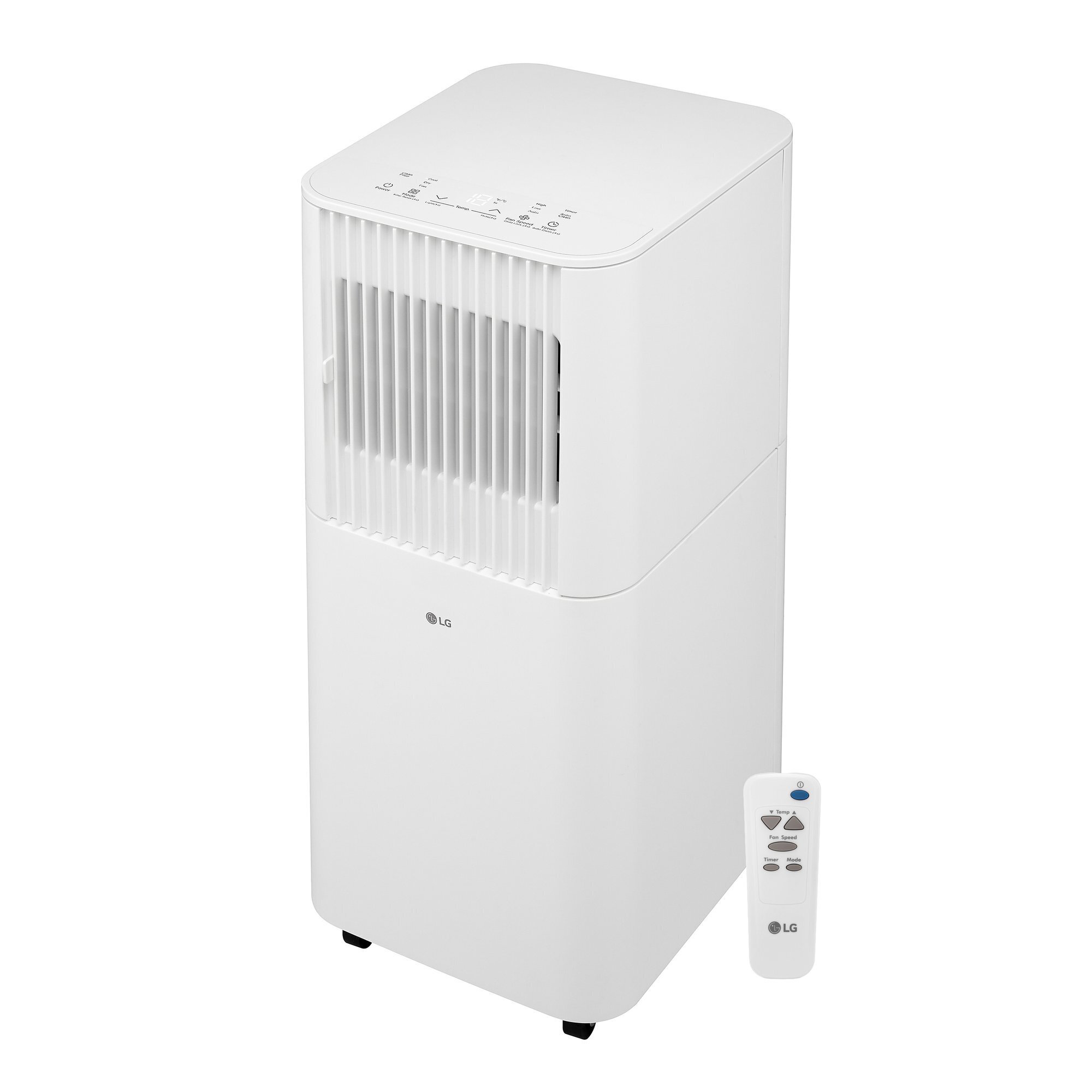 LG 5,000 BTU DOE (7,000 BTU ASHRAE) White Portable Air Conditioner, 115V, Cools Up To 150 Sq. Ft., Model# LP0526PWF