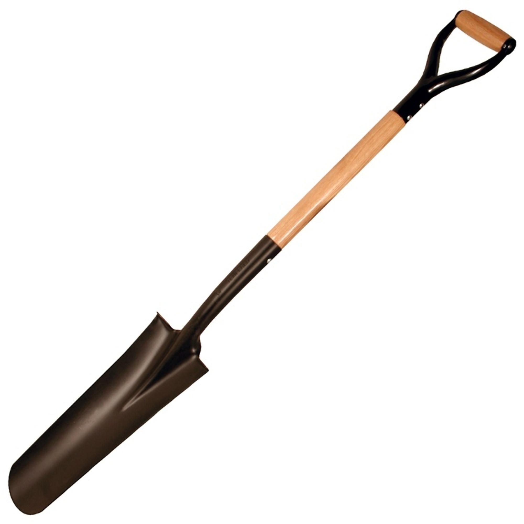 Kraft Tool GG866 Round Blade Drain Spade with "D" Handle, 6PK