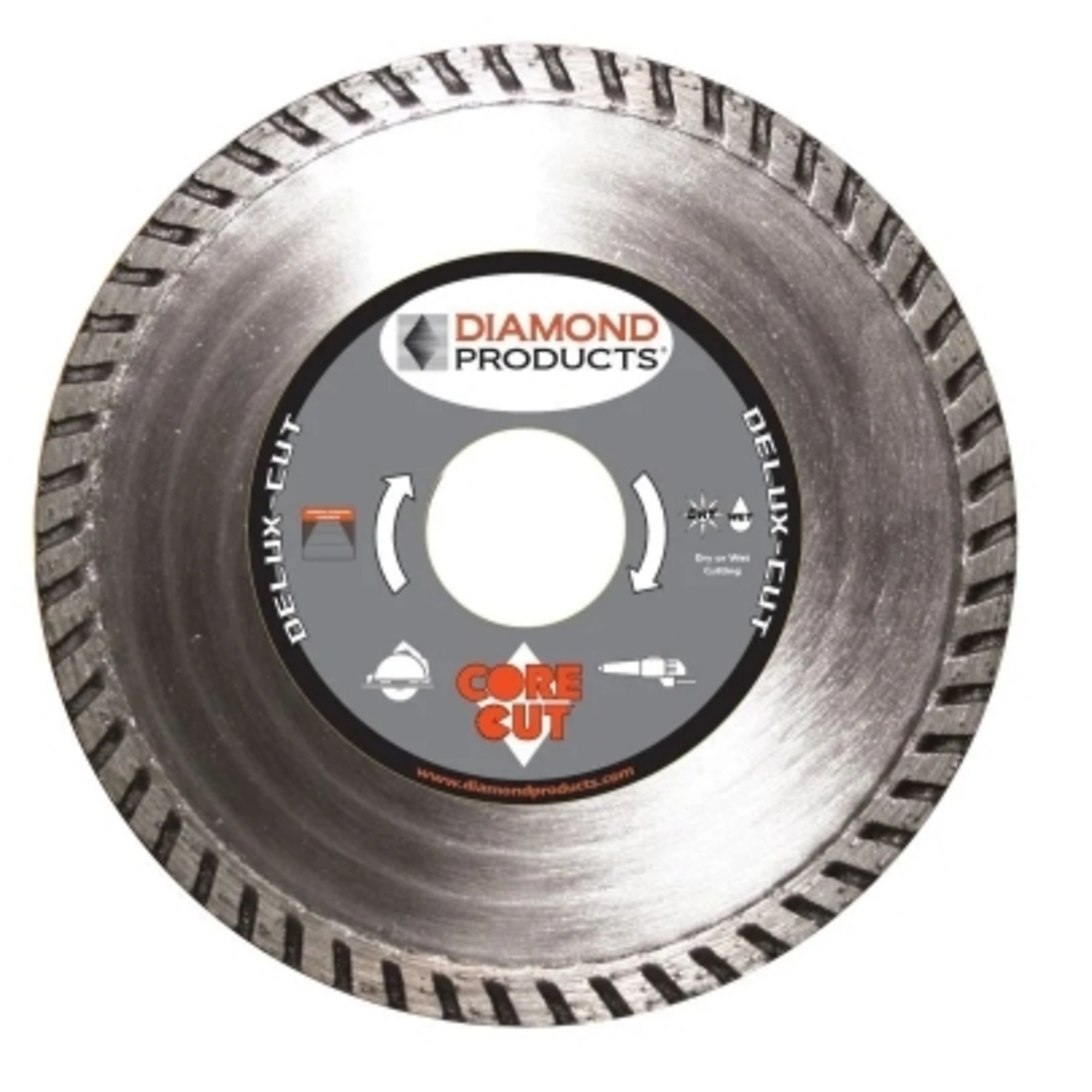 Diamond Delux-Cut Turbo Diamond Blade 14" X .125 X 1"