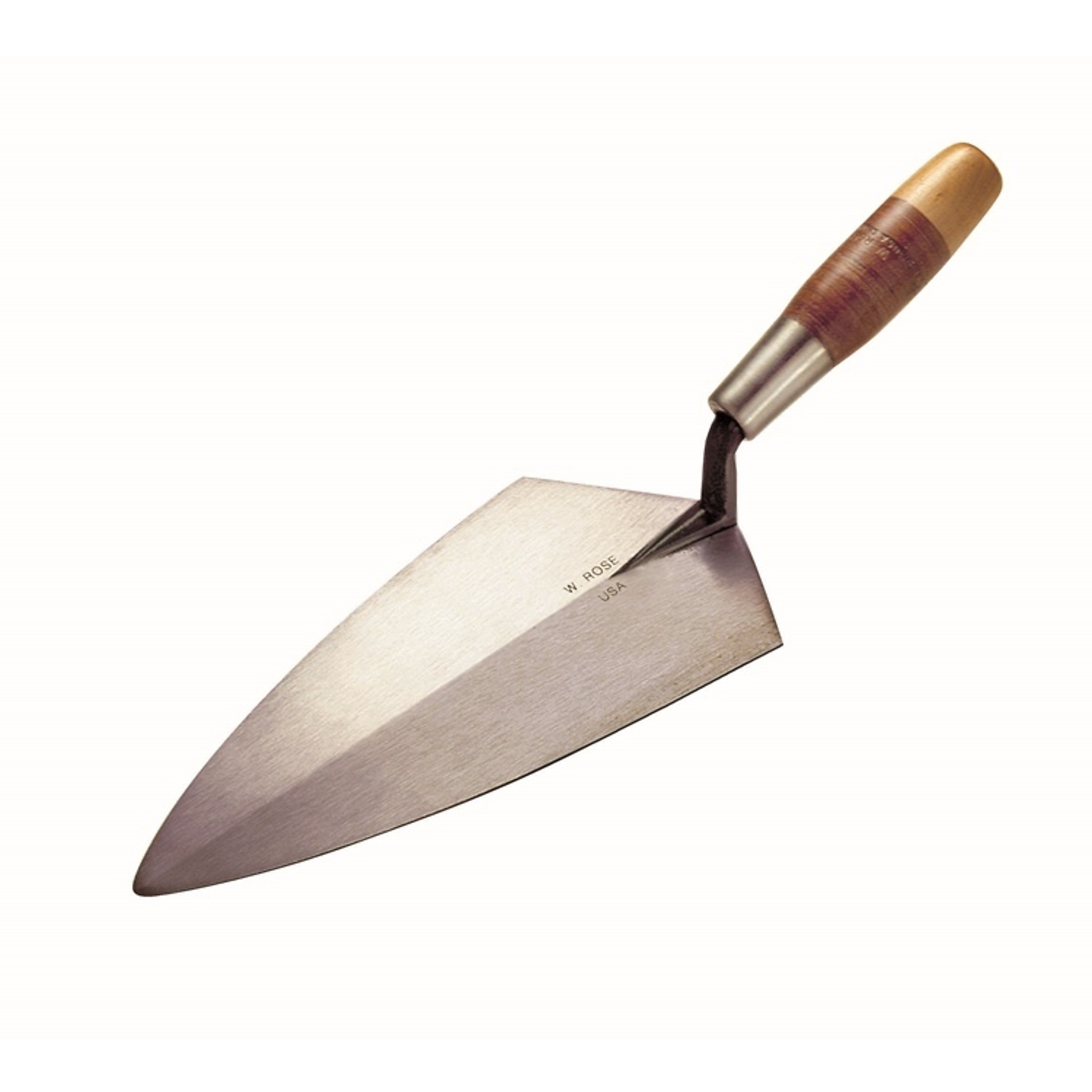 Kraft Tool RO310-9 9" Philadelphia Brick Trowel w/Leather Handle, 6PK