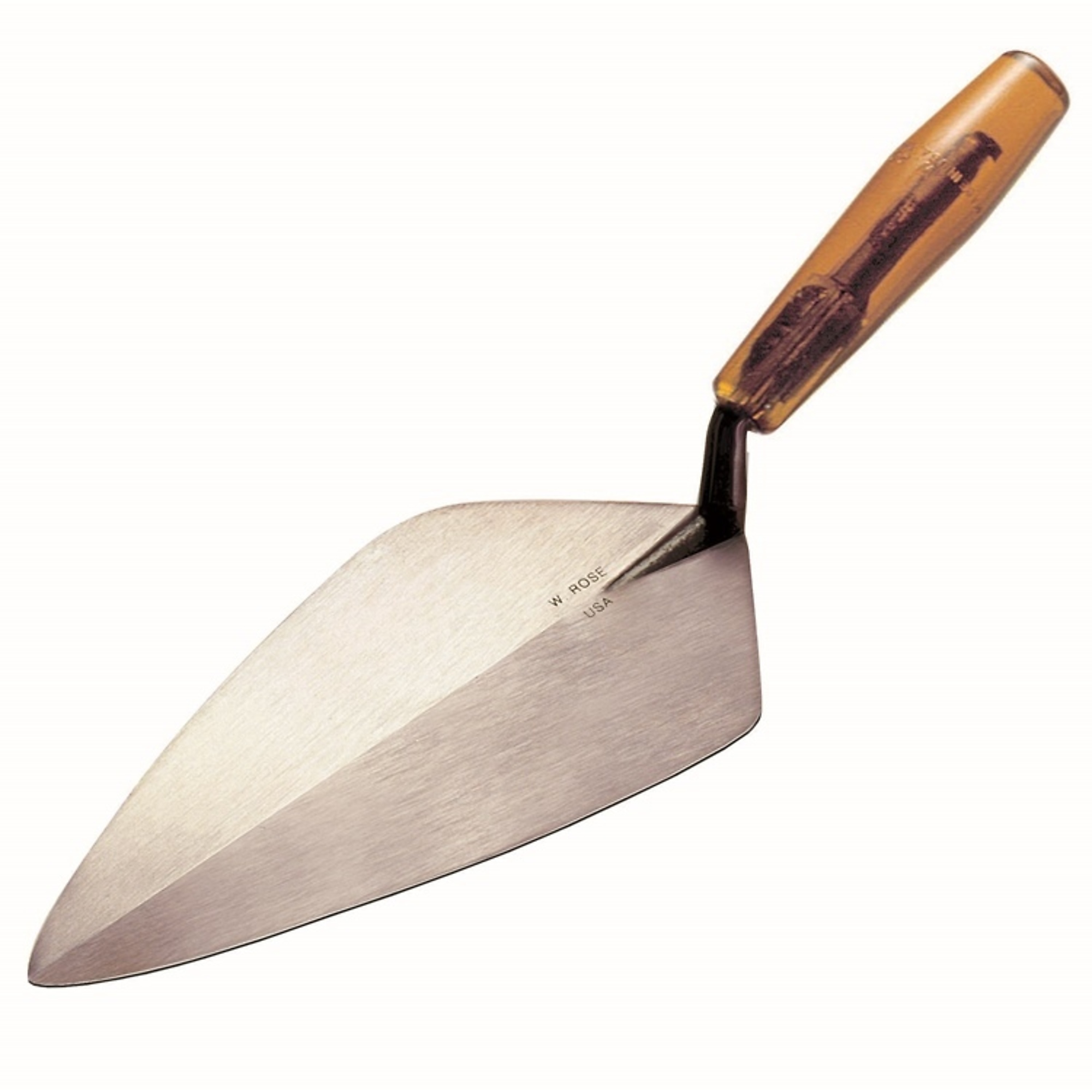 Kraft Tool RO1412-10 10" Wide London Brick Trowel w/Plastic Handle, 6PK