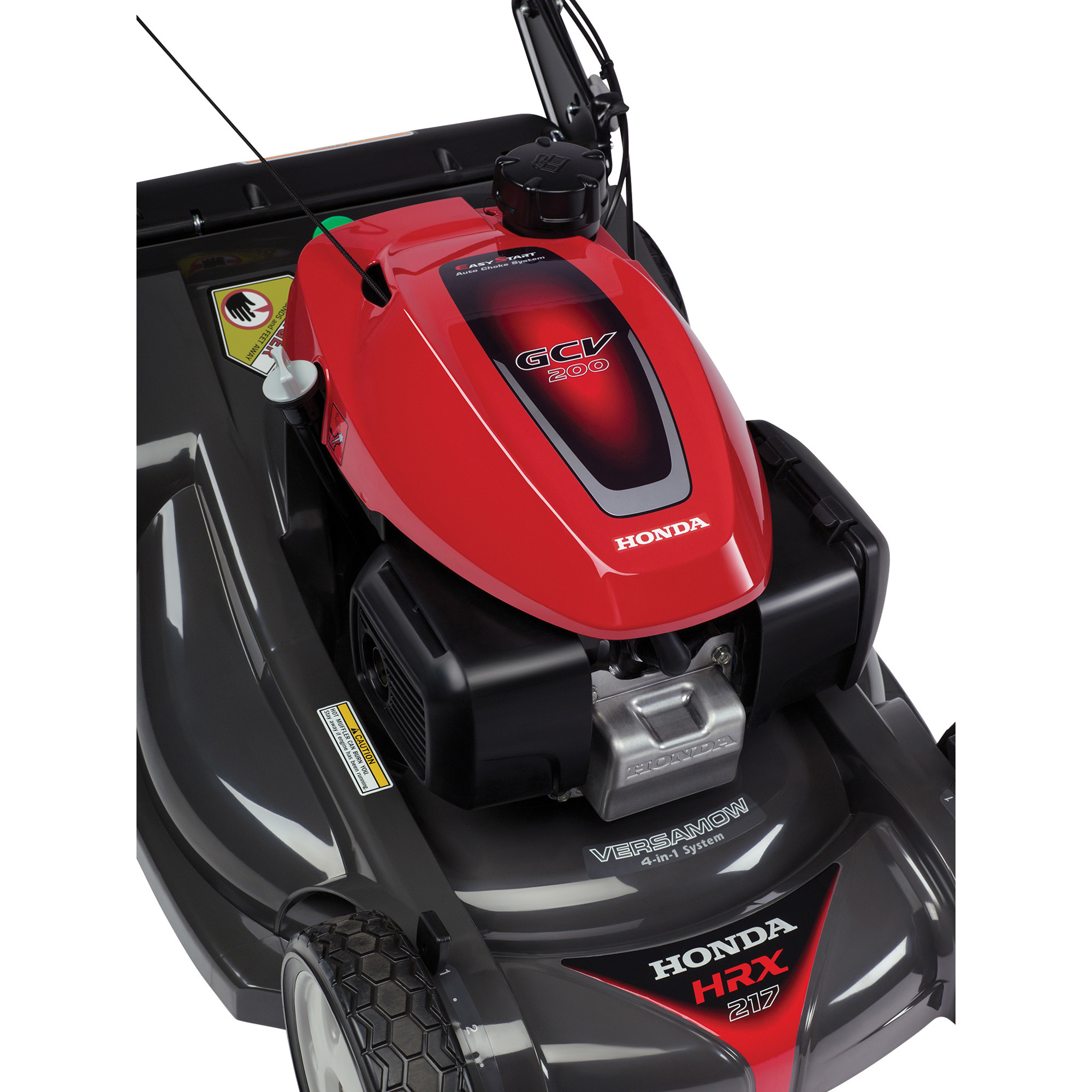 Honda mower with online blade stop