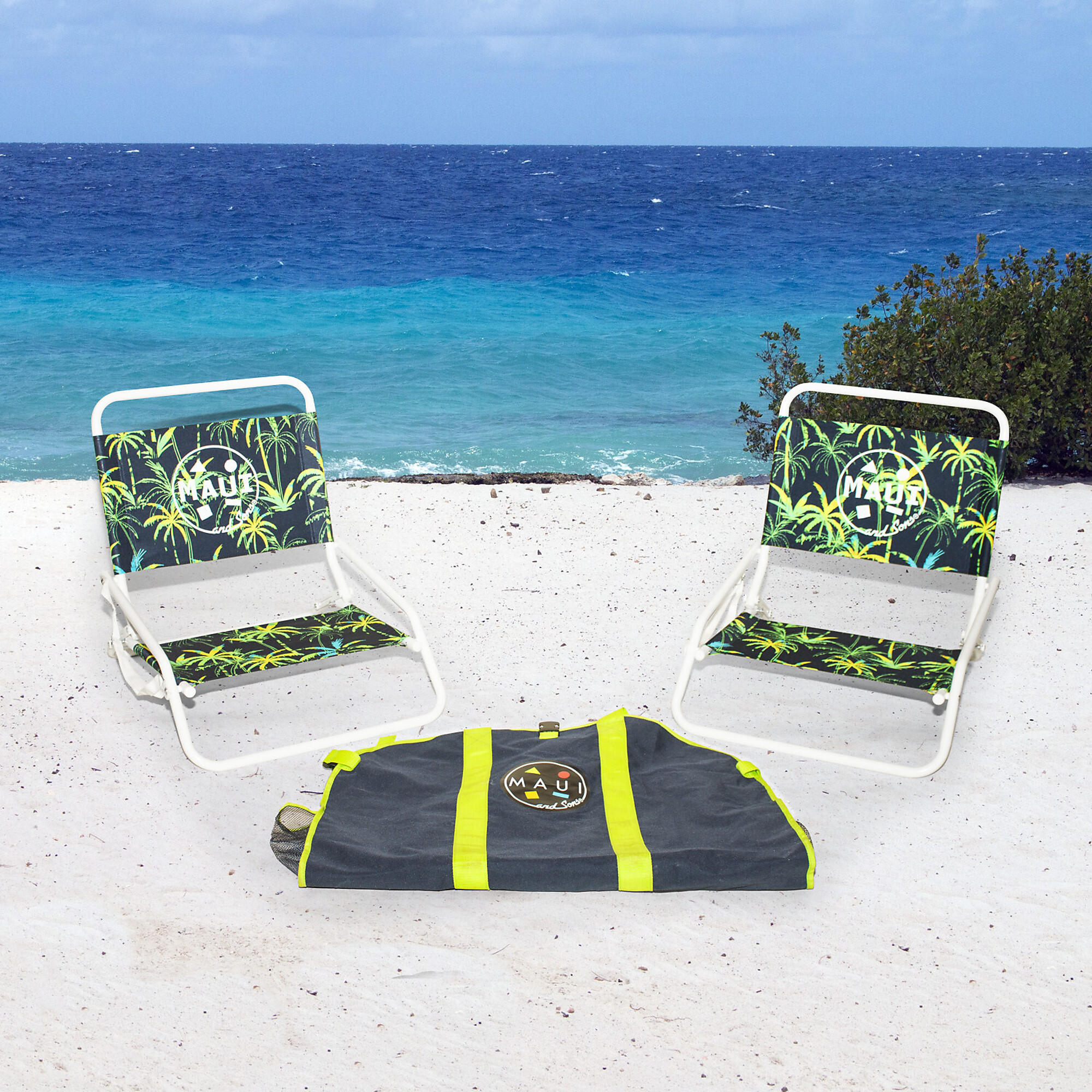 SC5602BAGMU-CS2 Maui & Sons 1 Position Sand Chair in Bag
