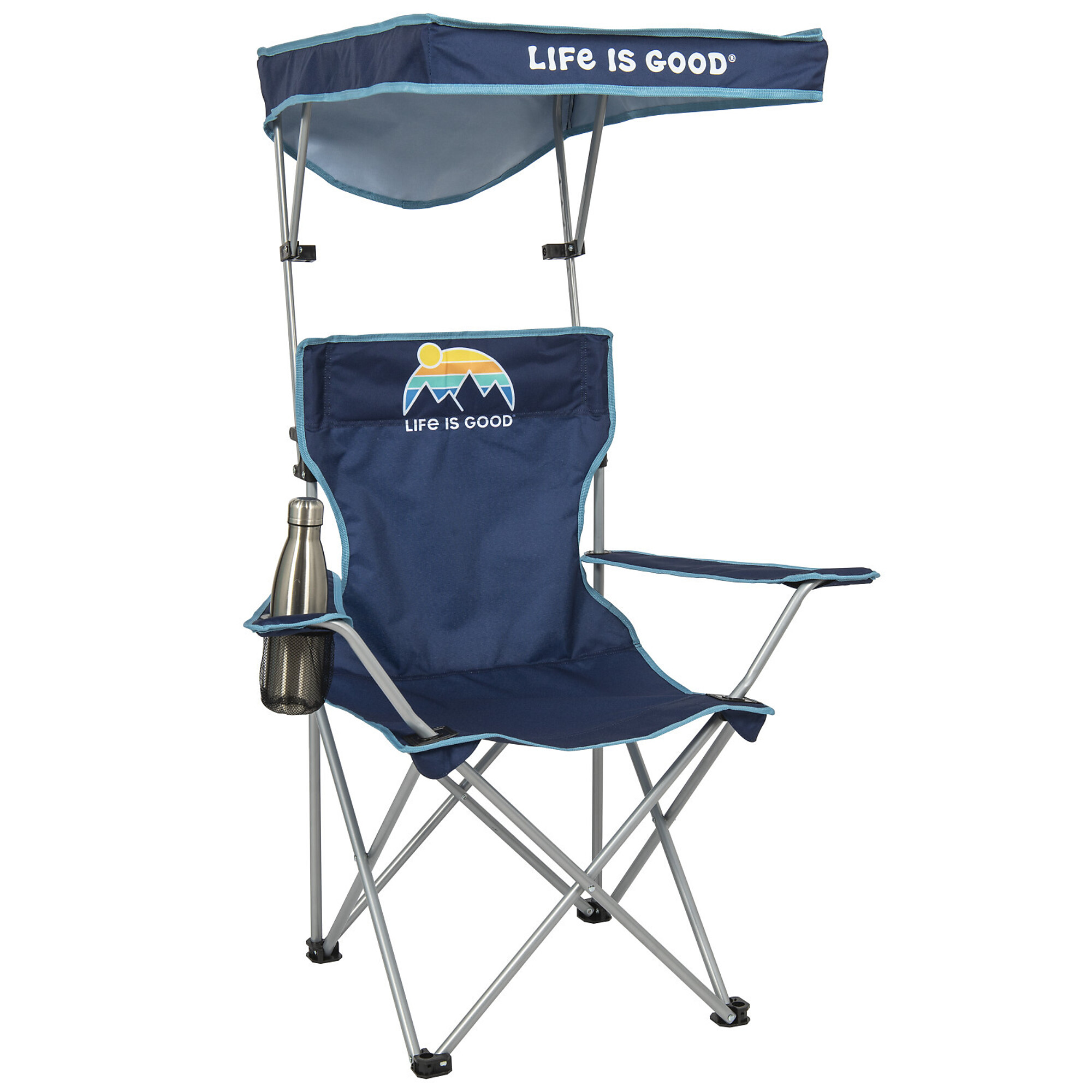 QC100CPLG-27B88-1 Life is Good Quad Chair /w Canopy