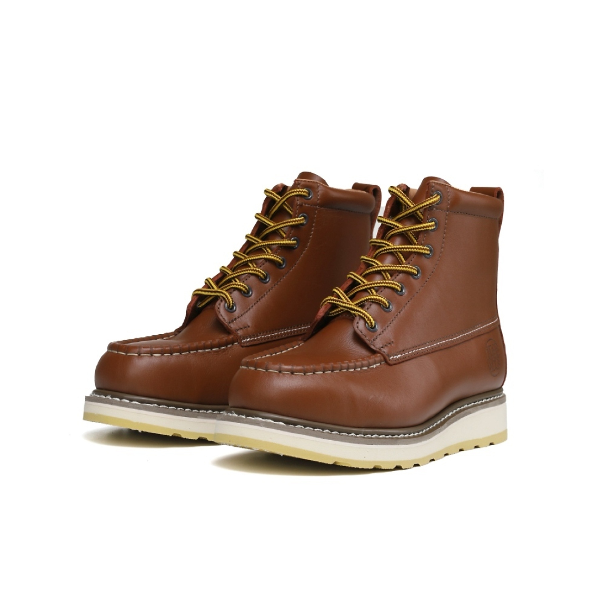 Handpoint Workboot,Six inch,Brown,EH&Slip&Oil Resist