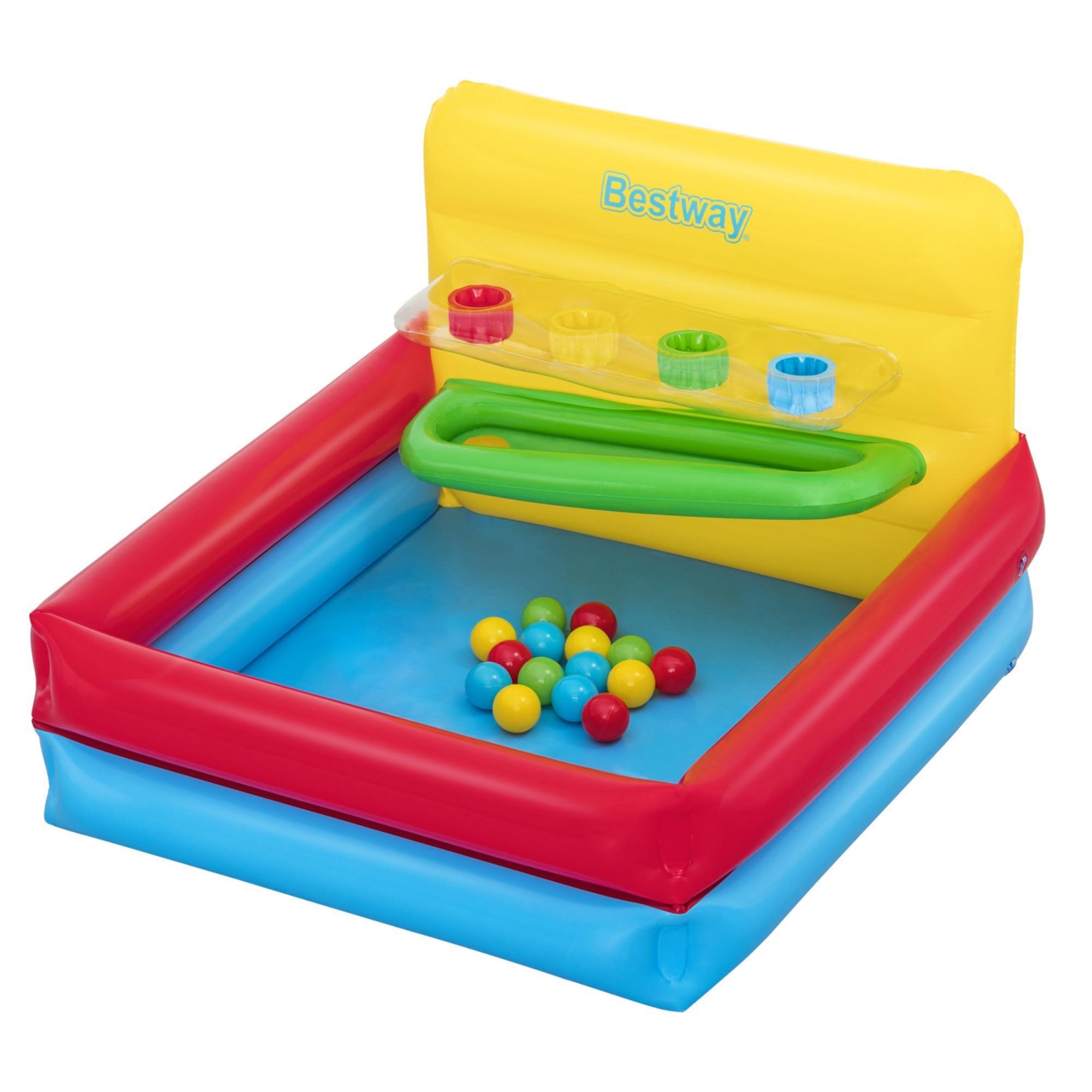 Bestway Sort N Play Inflatable Ball Pit with 15 Play Balls