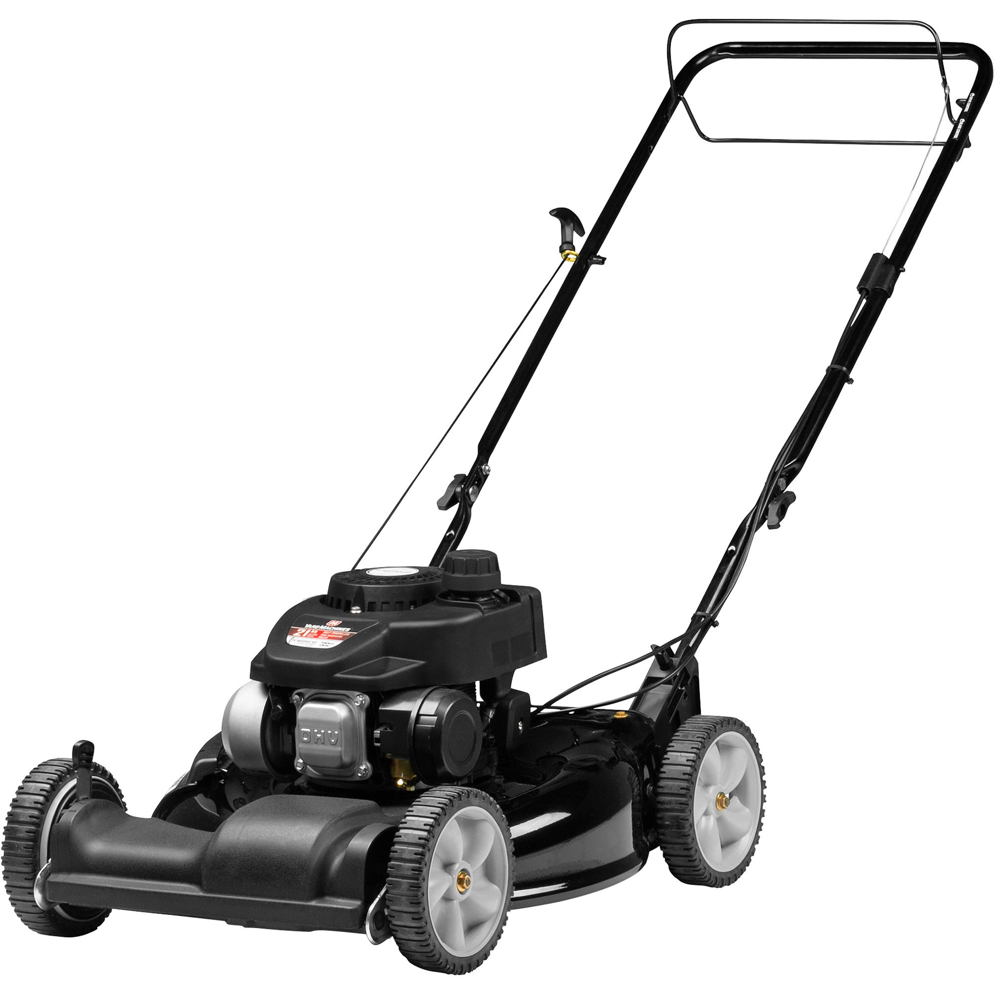 Yard Machines Black 140 cc 21-in Gas Push Lawn Mower PowerMore