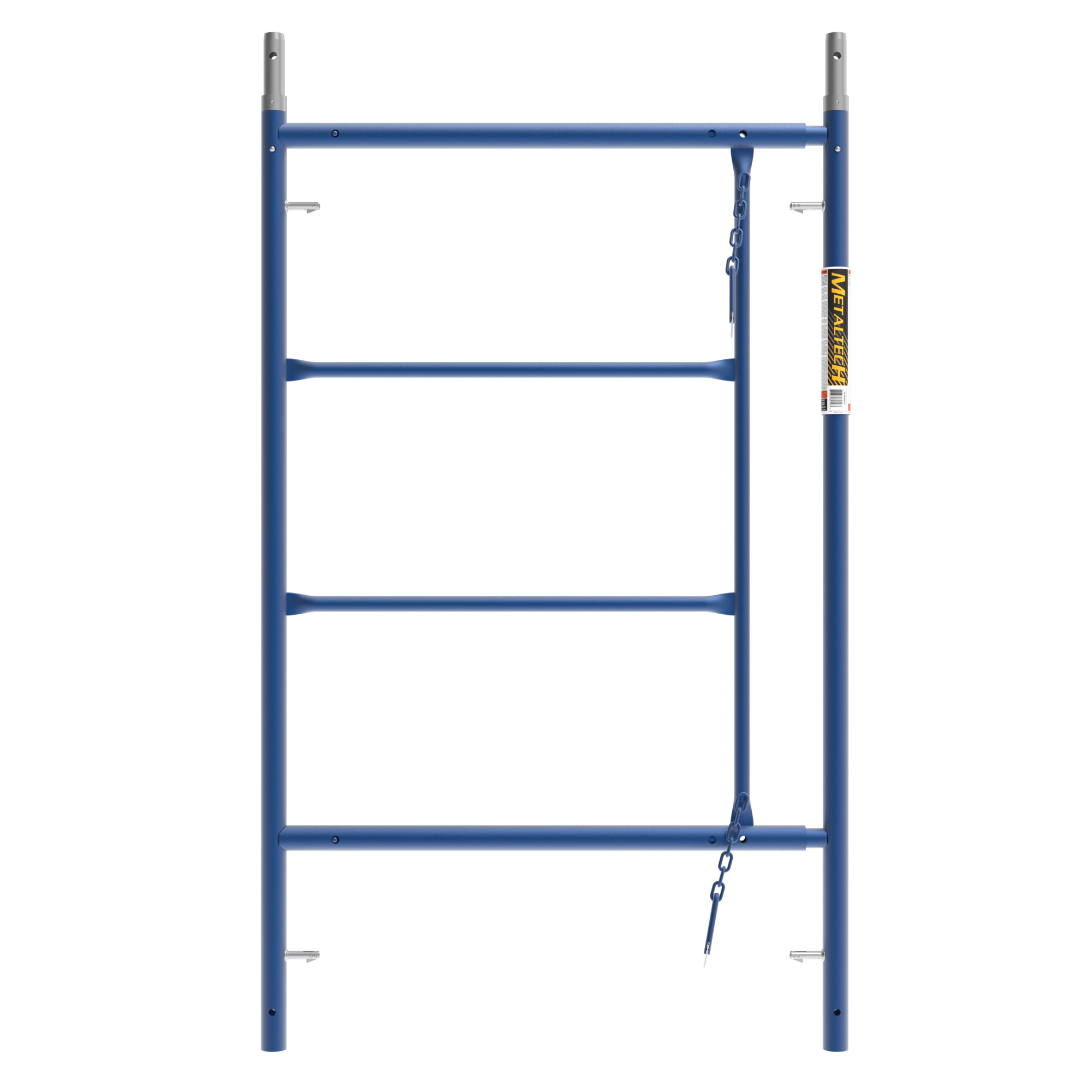 Metaltech Adjustable Mason Frame — 60in. x 36in./60in. DIA. 1-5/8" SPEC. TUBE, Steel, 4605-Lb. Capacity, Model# M-MF60EAPS