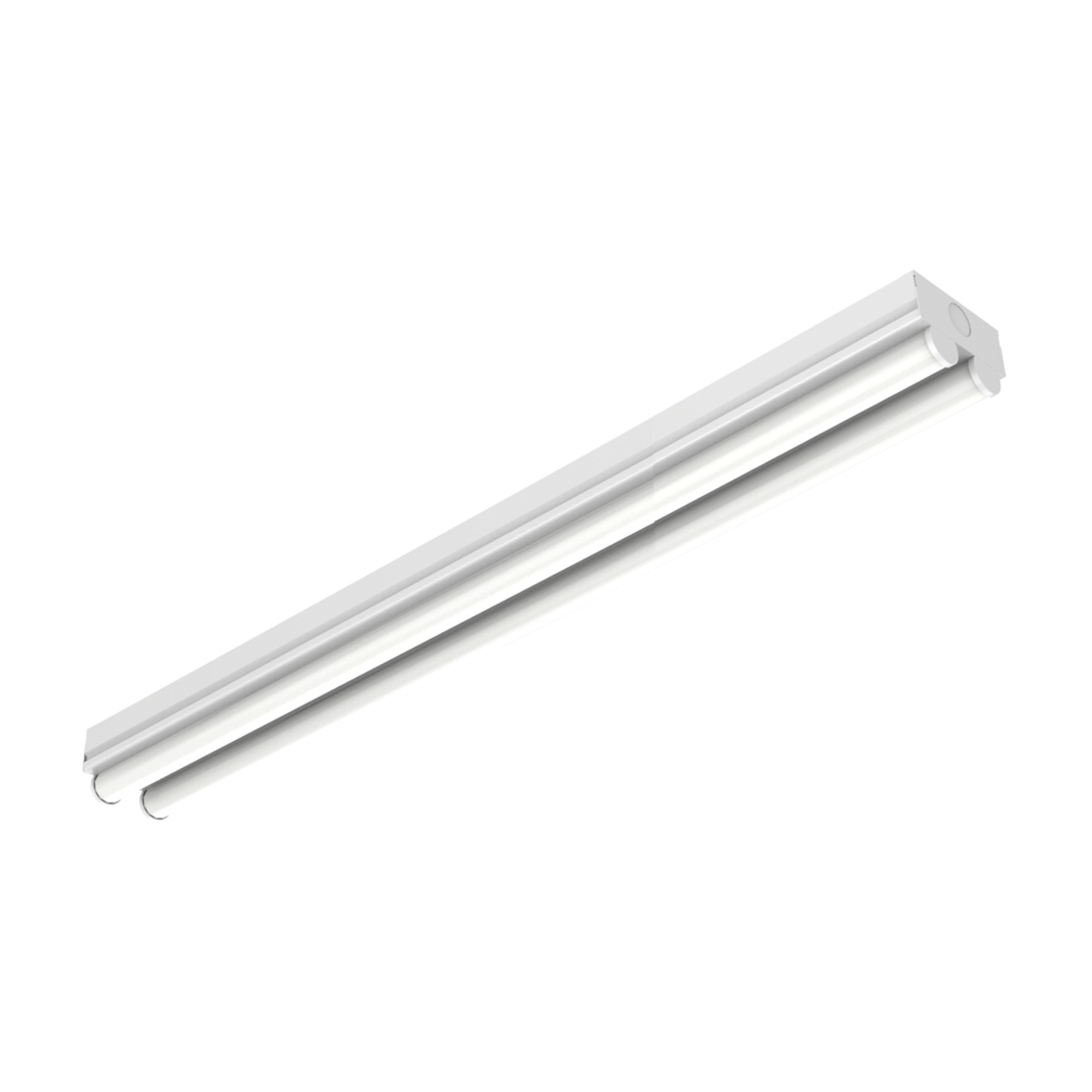 Metalux:8 ft. 2-Light Linear White Integrated LED Garage/Residential Strip Light with 8913 Lumens, 4000K