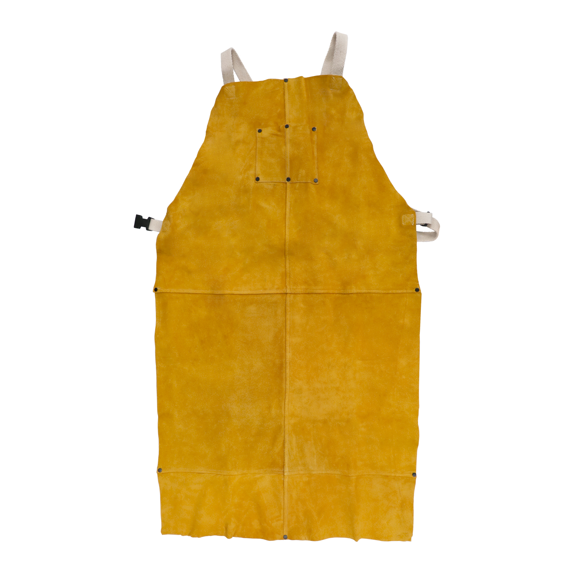 US Forge® Side Split Cowhide Leather Welding Apron, 42" Bib, Bourbon Brown, Model# 99406