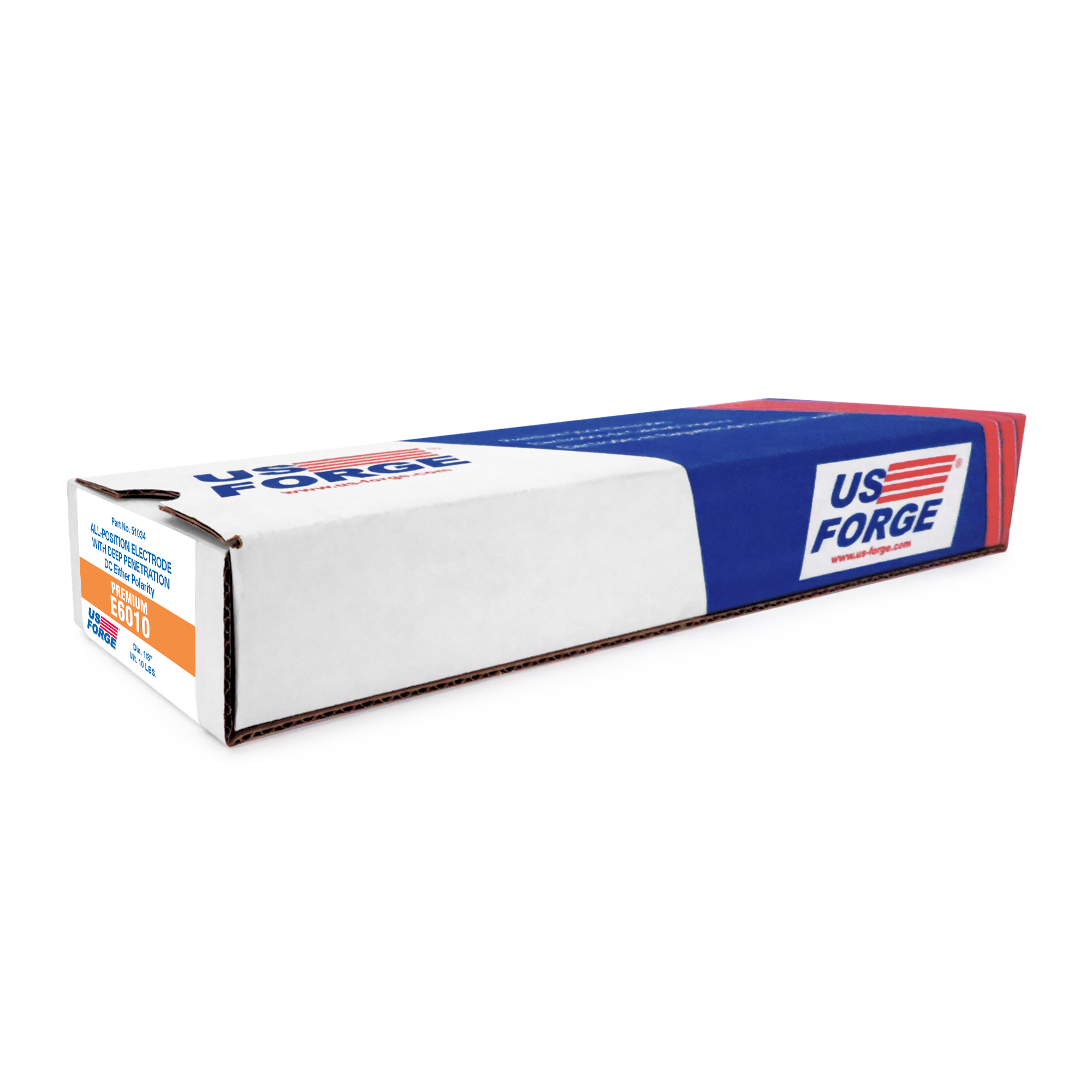 US Forge® 1/8" E6010 Welding Electrode - 10 lbs, Model# 51034