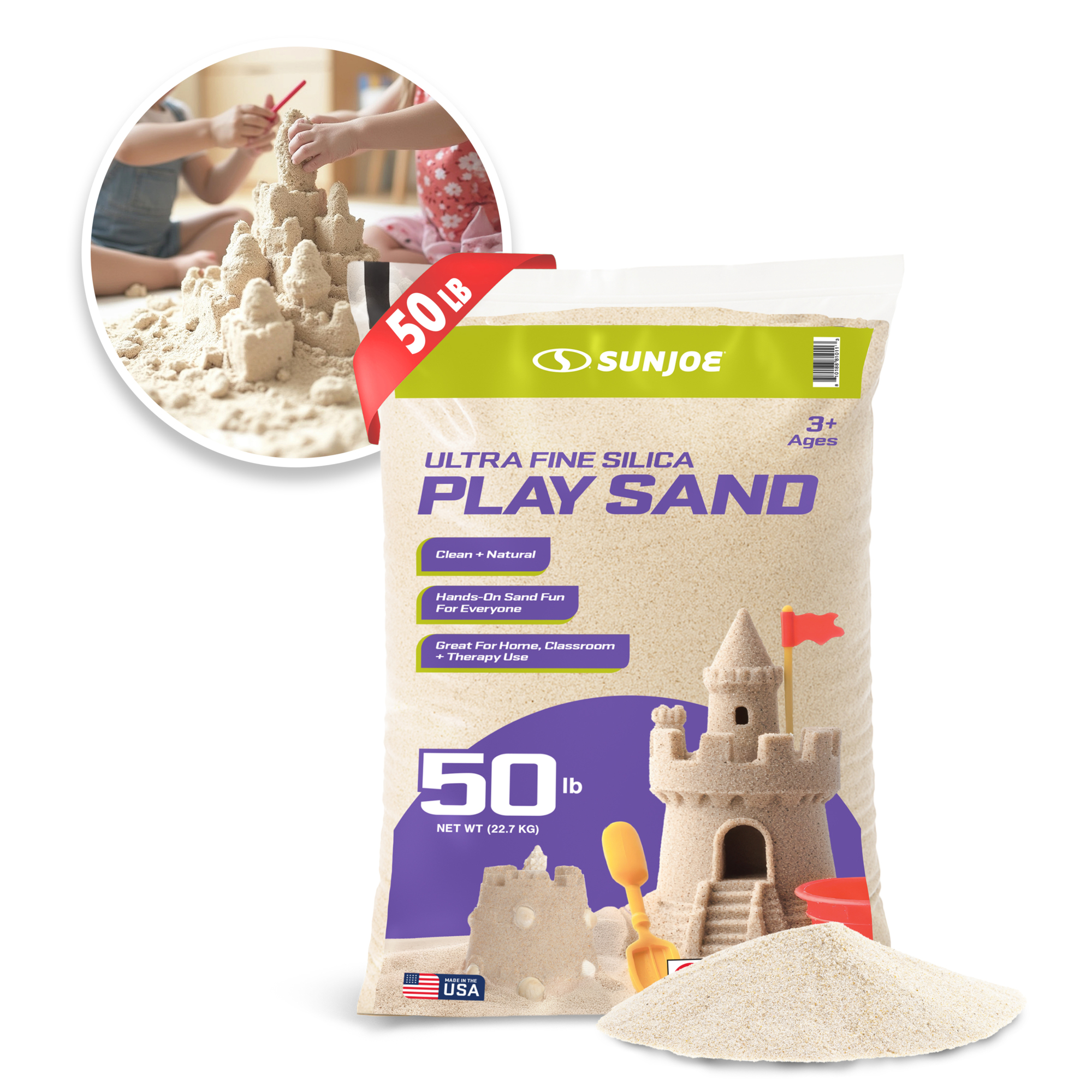 PLYSAND50 - Ultra Fine Silica Sand, 50lb Bag