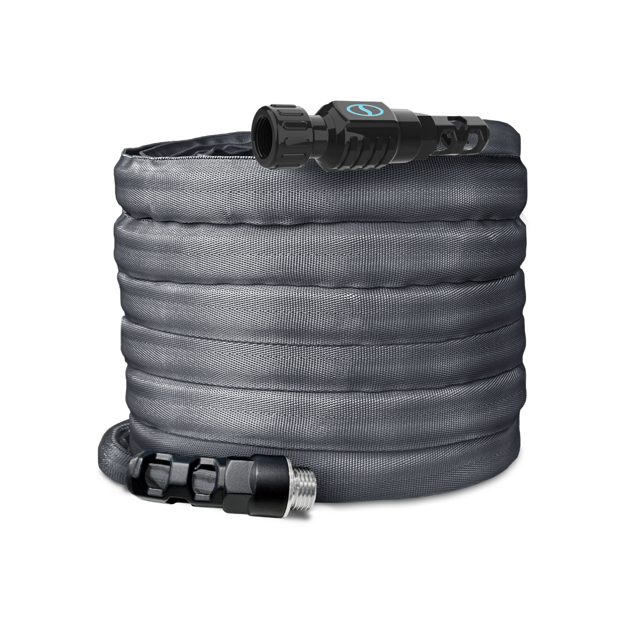 AJFJ050-58-XT1 - New and Improved - Aqua Joe 50-Ft x 5/8-Inch FiberJacket Garden Hose