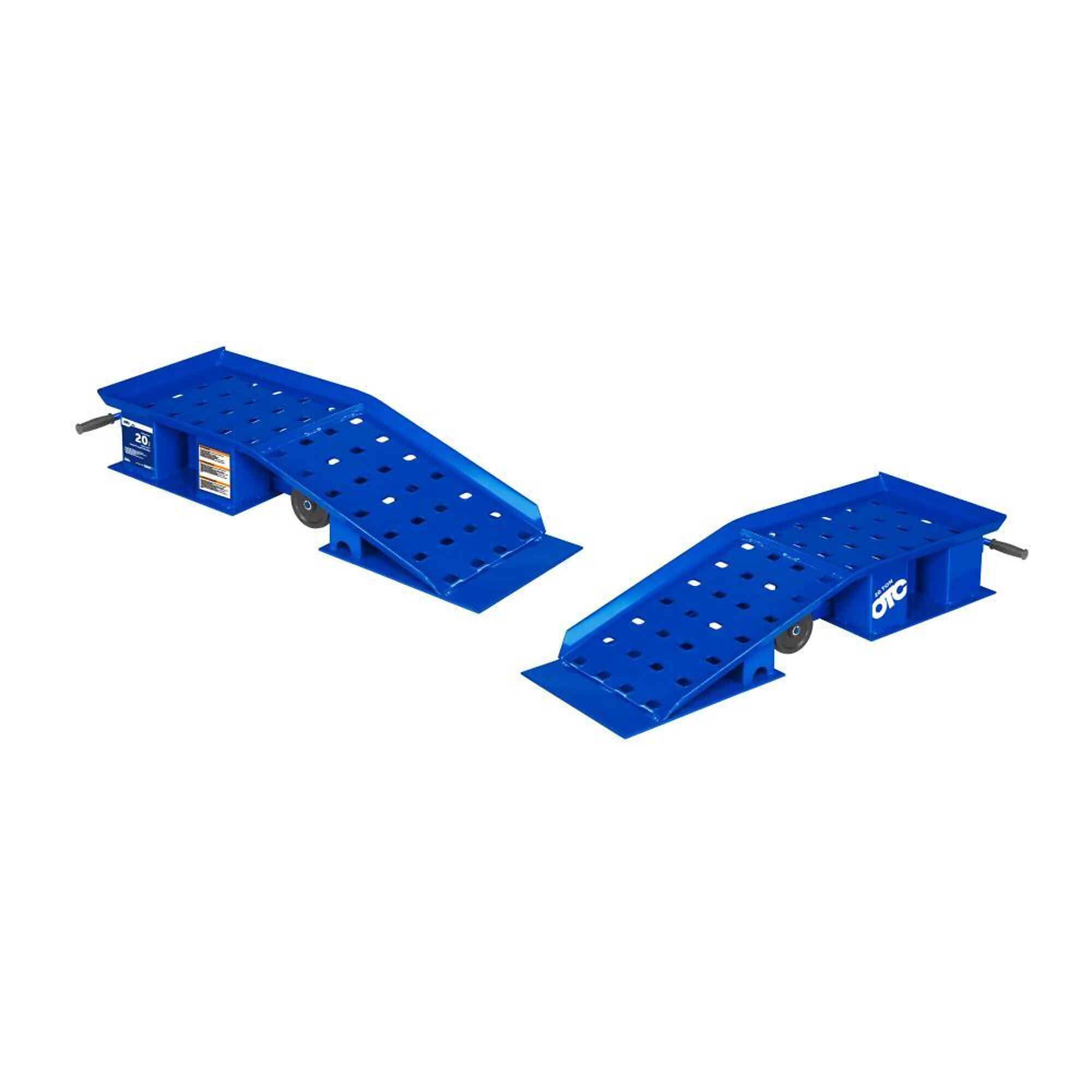 OTC 20-Ton Wide Truck Loading Ramps (Pair)