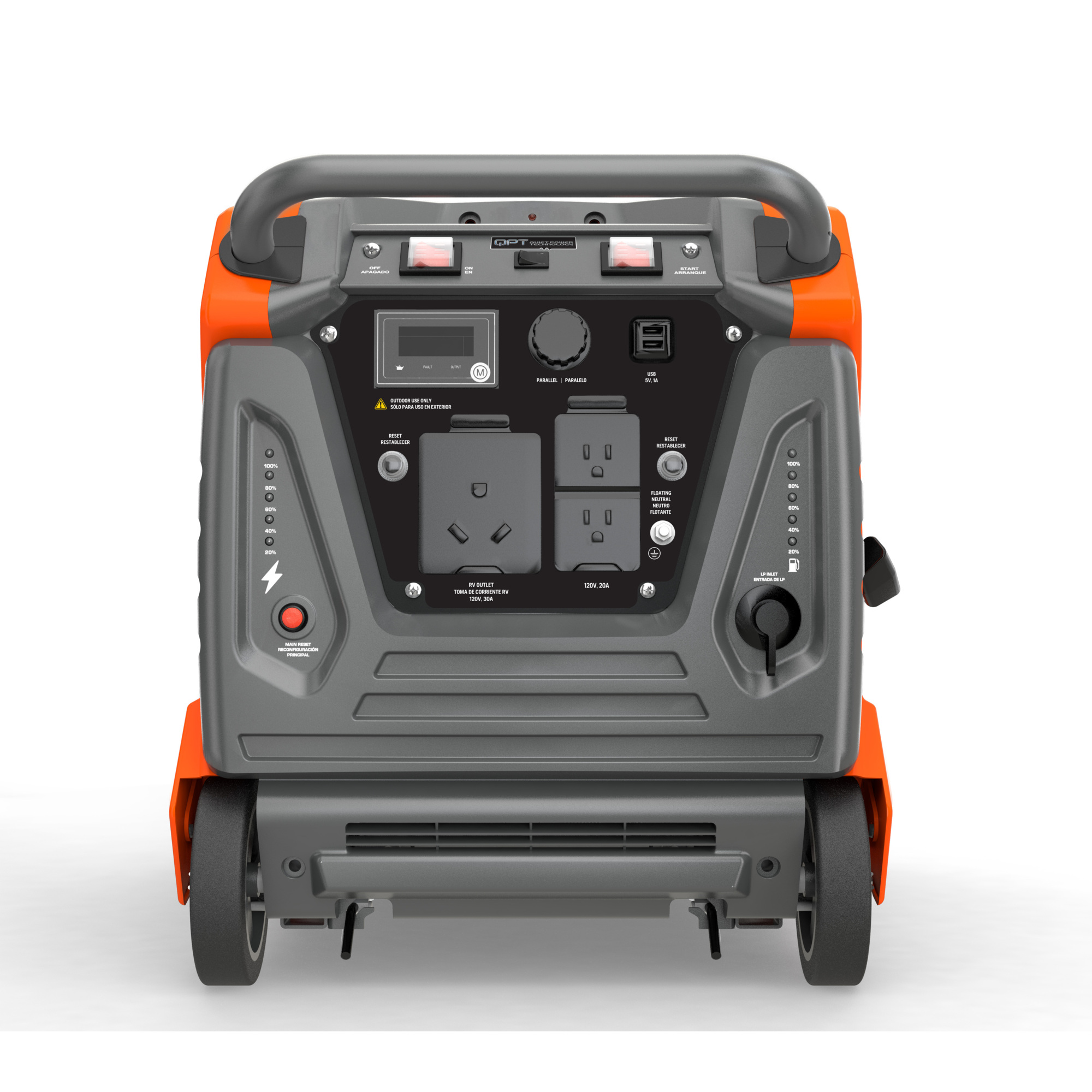 Husqvarna 4500W Dual Fuel Inverter Generator, Electric Start, RV Ready, Modle #33039