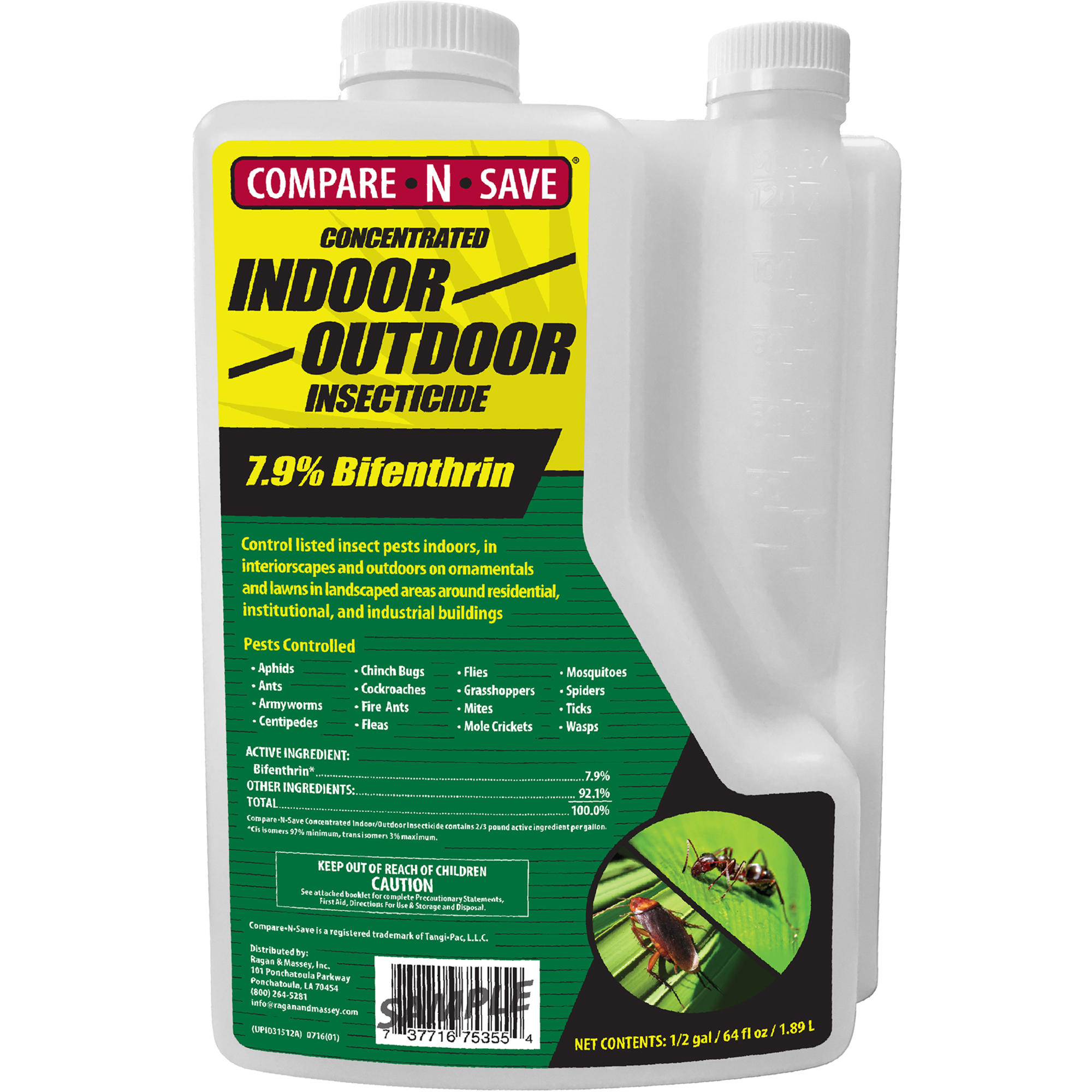 Compare N Save Indoor/Outdoor Insecticide 64oz - 75432