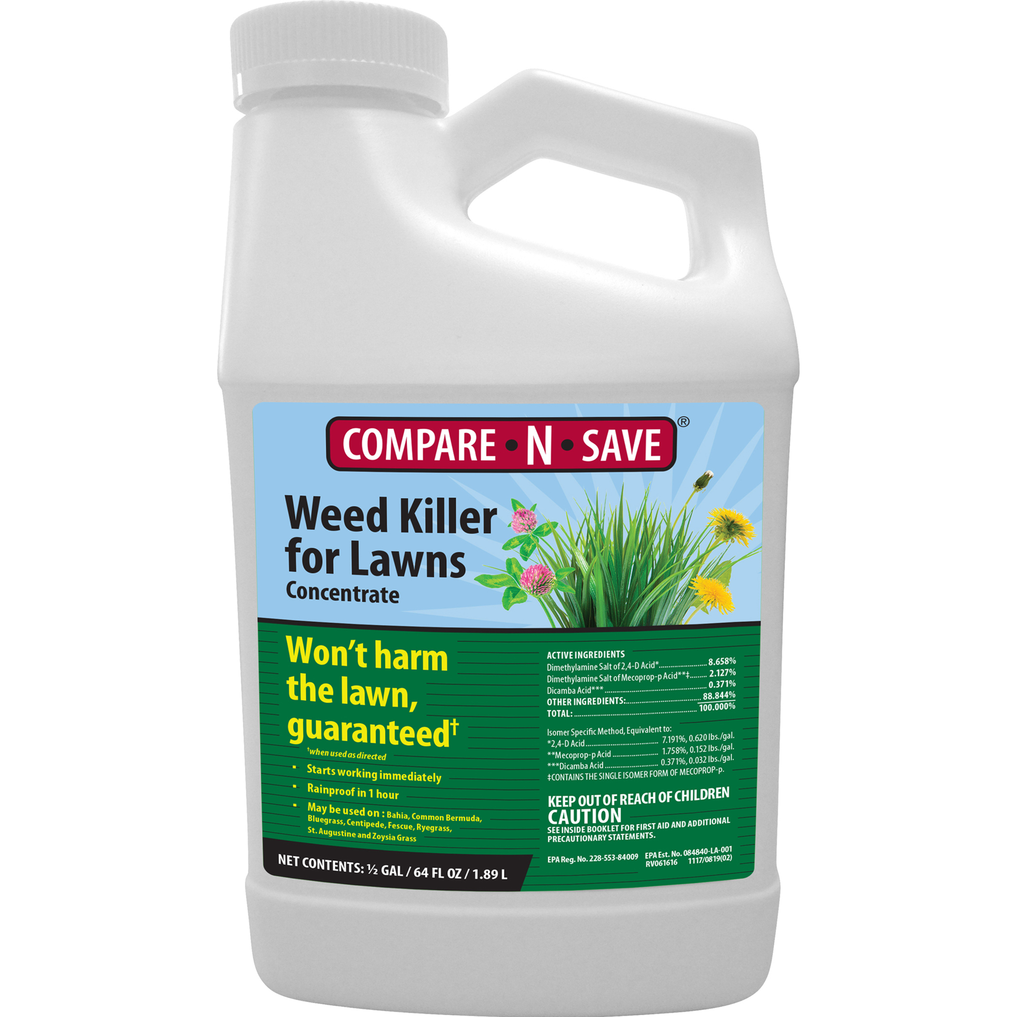 Compare N Save Lawn Weed Killer 64oz - 75450
