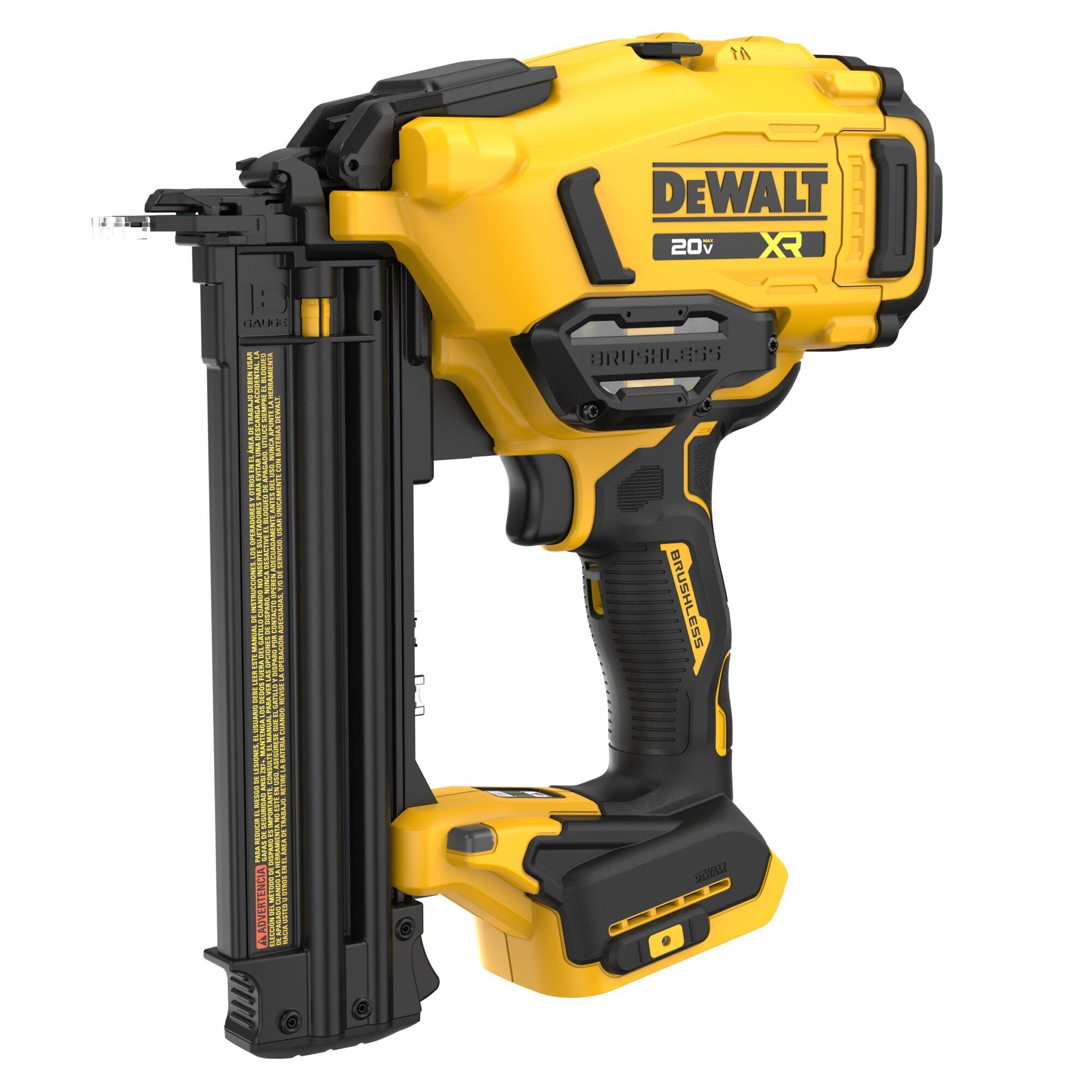 DEWALT 20 Volt MAX XR Cordless Brad Nailer, 18-Ga., Tool Only, Model# DCN210B