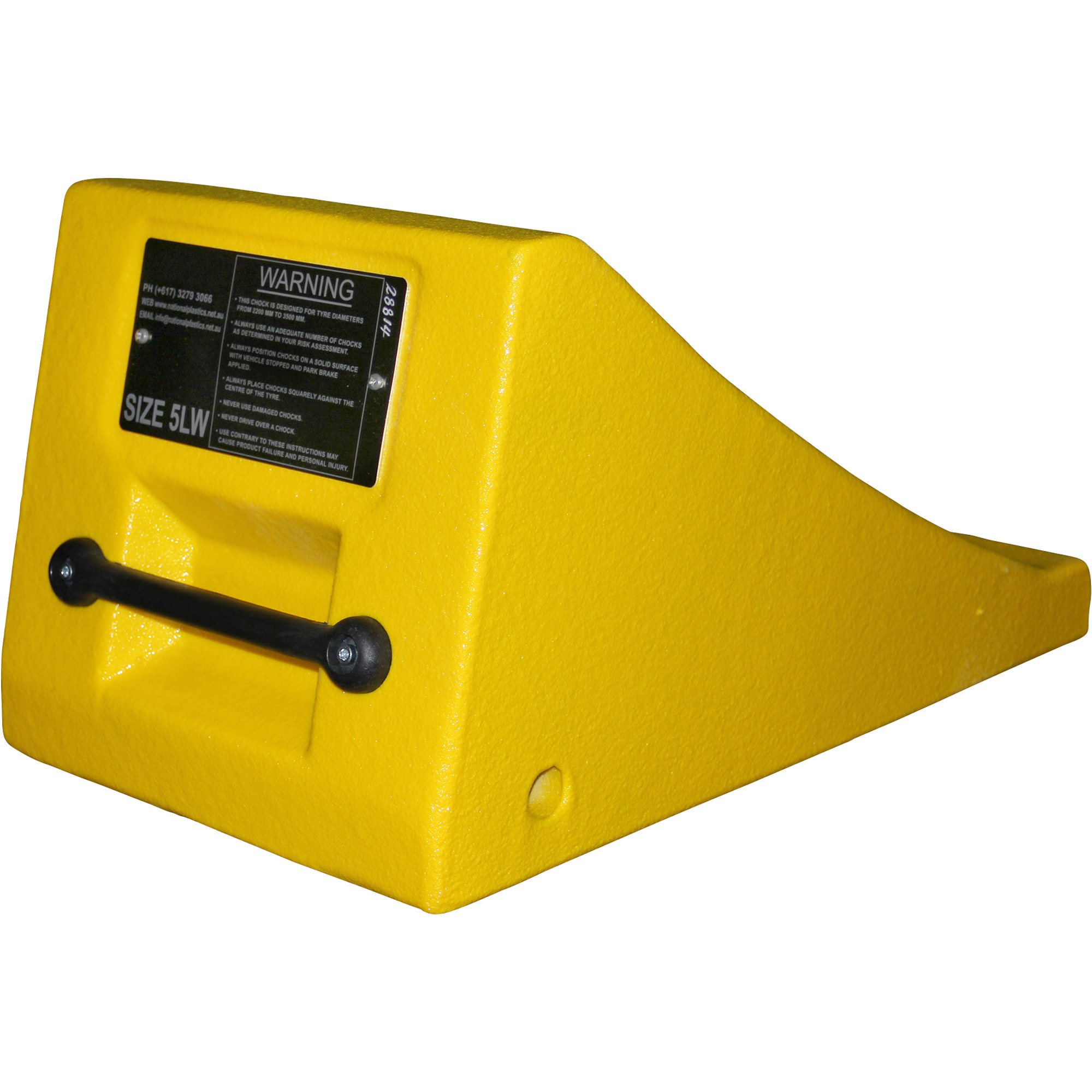 AME International 5505 Wheel Chock, Model# 15342
