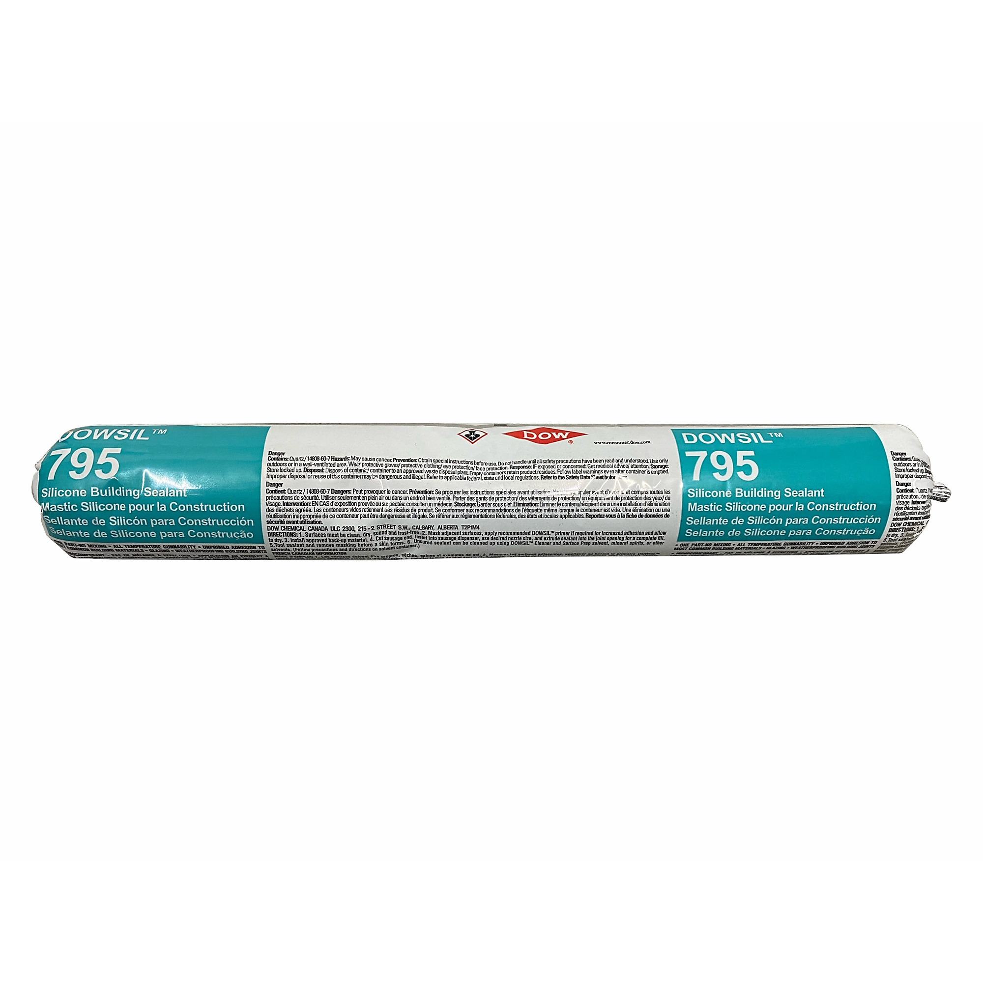 Dowsil 795 Silicone Building Sealant Gray 20oz