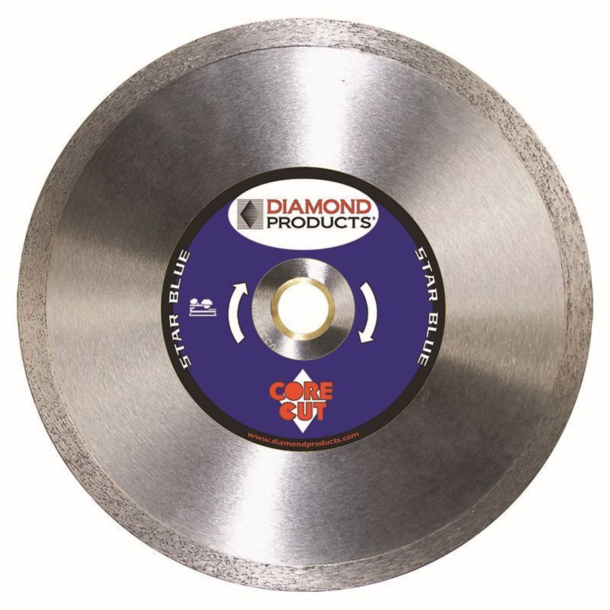 Diamond Star Blue Tile Blade — 8in. x 0.060in. x 5/8in., Model# 80015